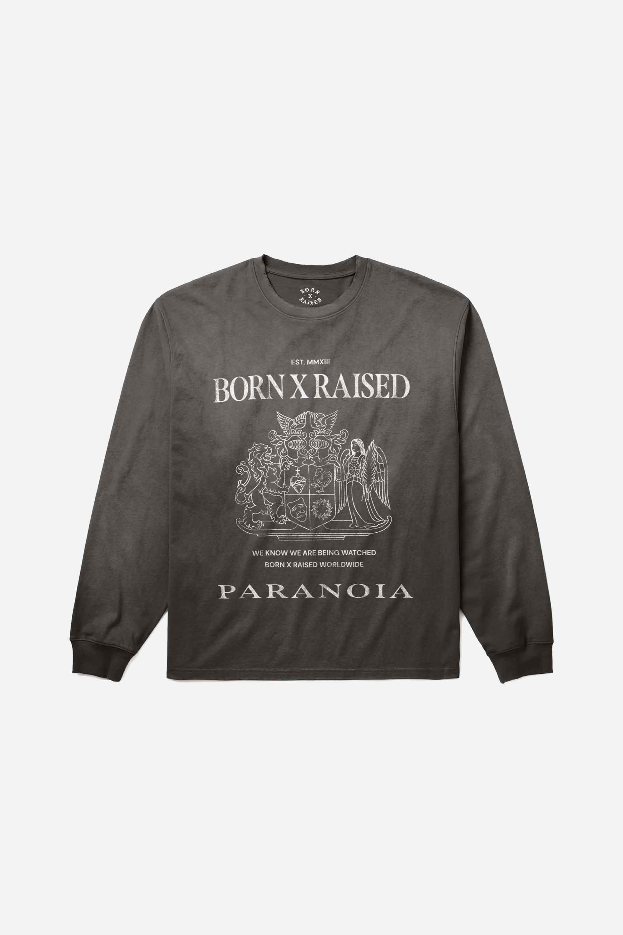 PARANOIA CREST L/S TEE