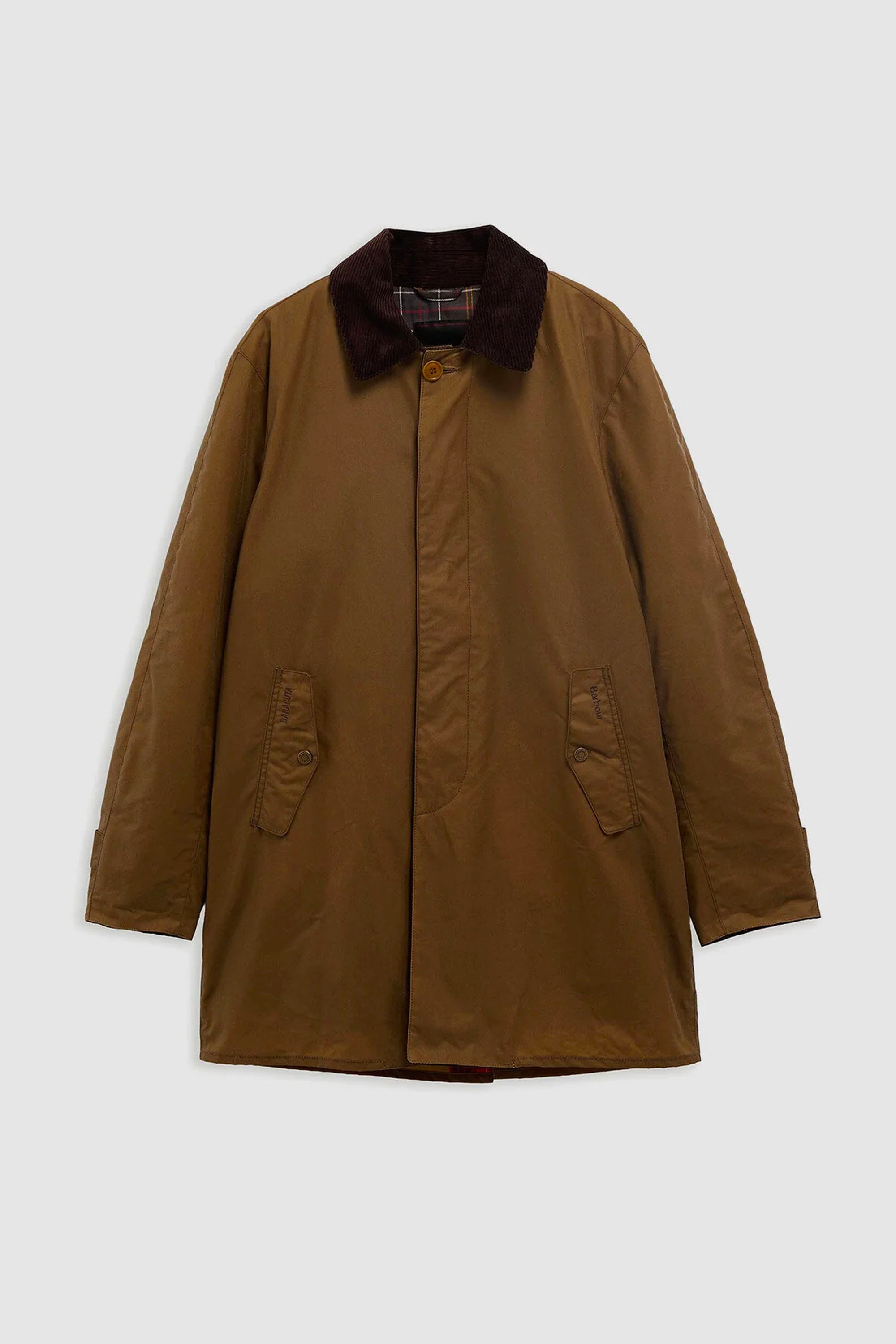 BARBOUR X BARACUTA WAX TRENCH COAT