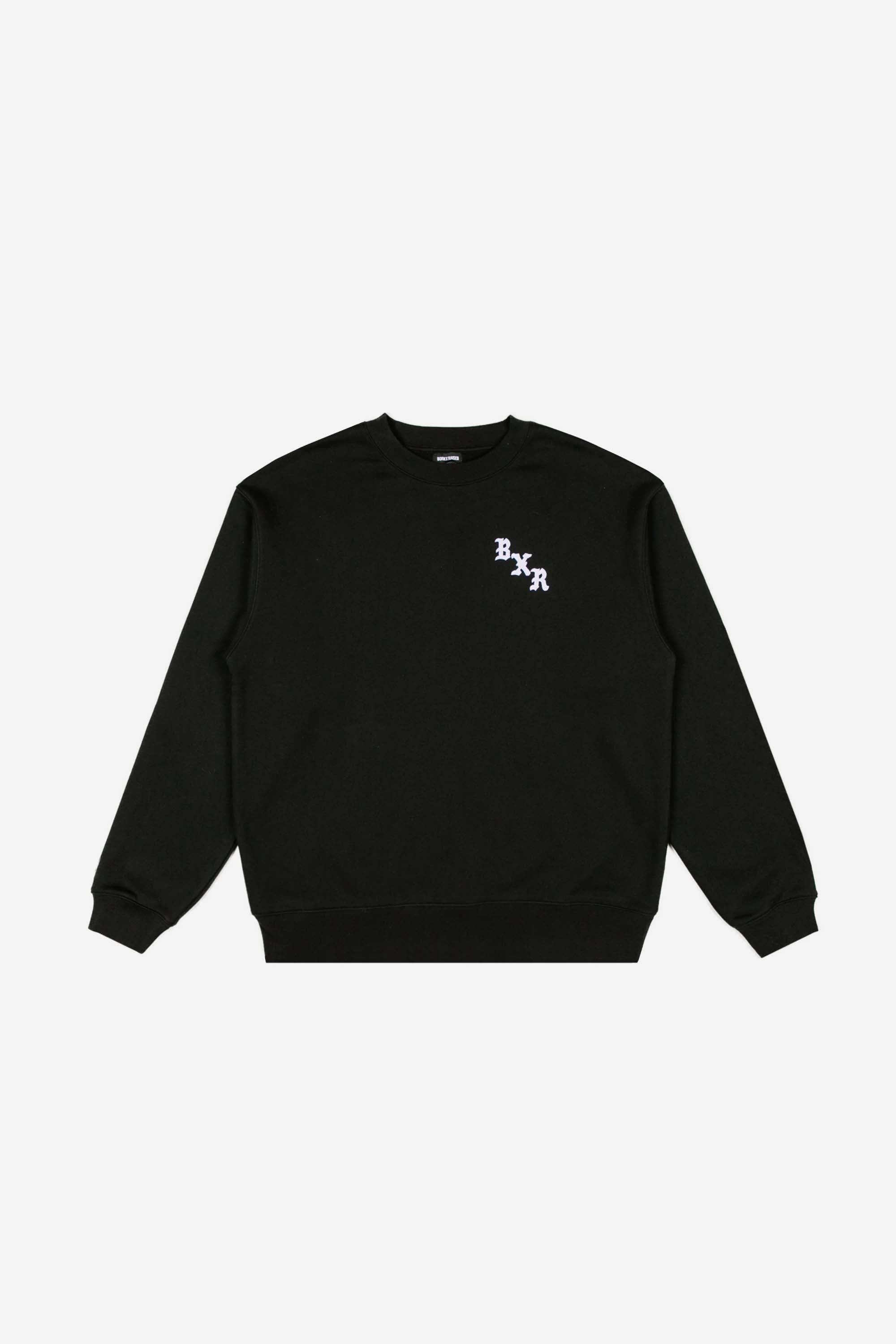 THE TOWN FELT LETTER CREWNECK
