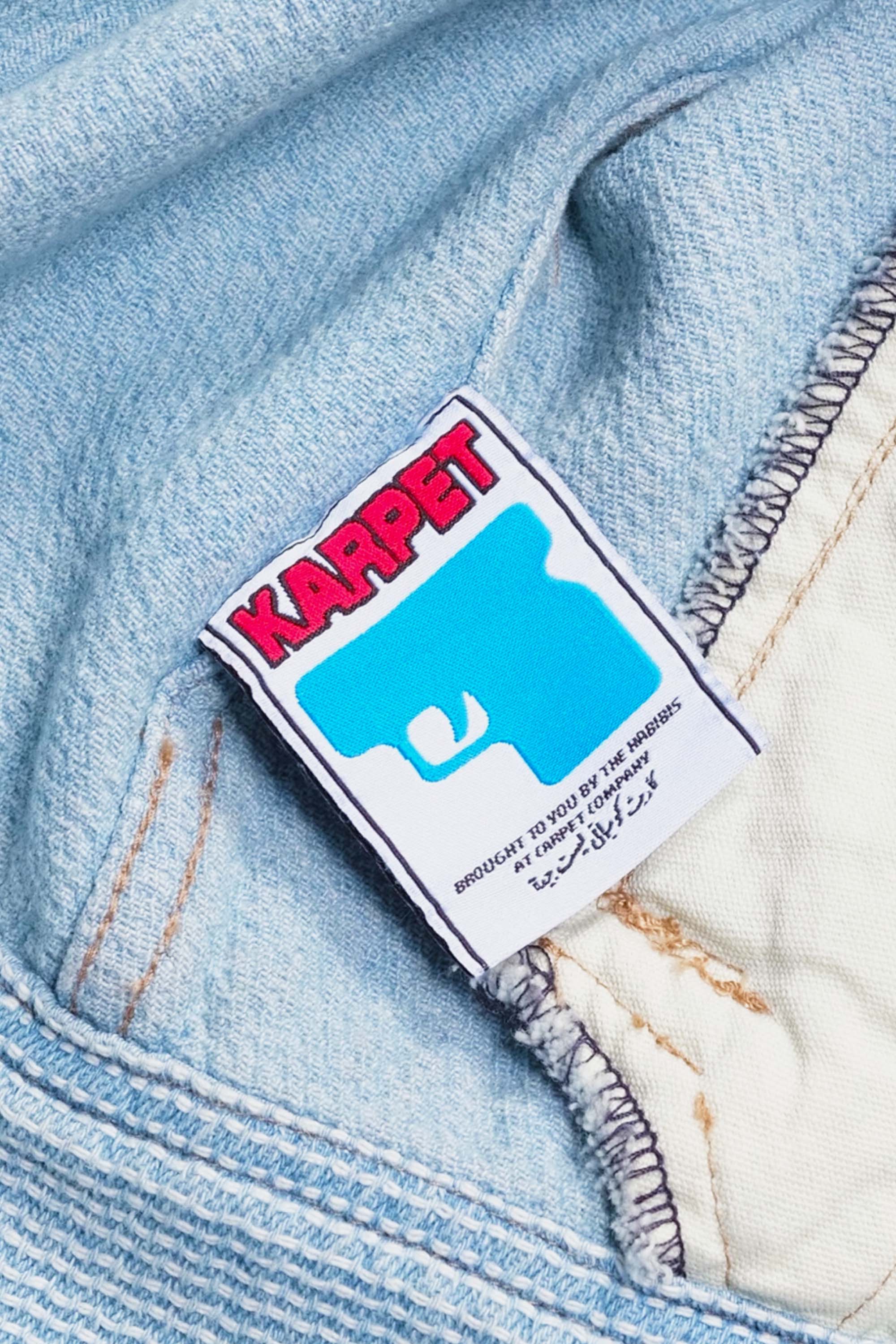 INTERLOCK STITCH DENIM JACKET