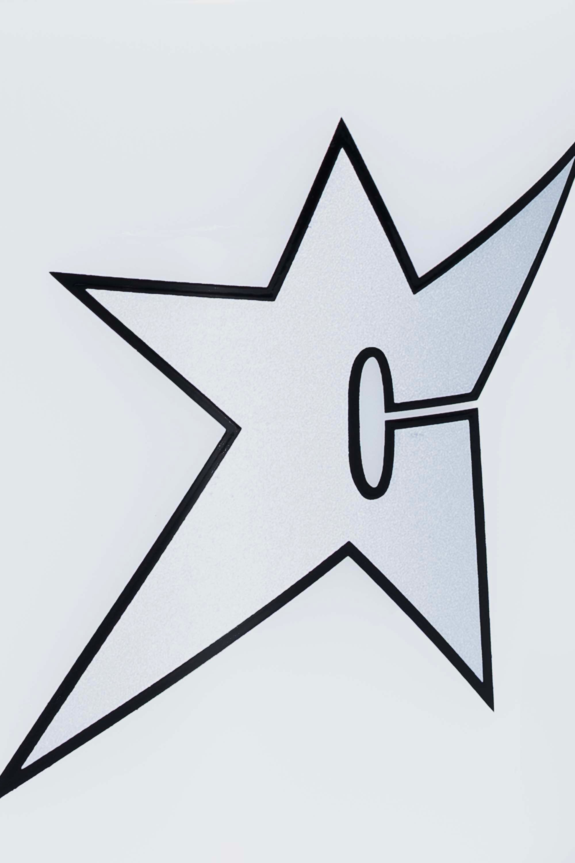 C-STAR MILK GLASS MUG