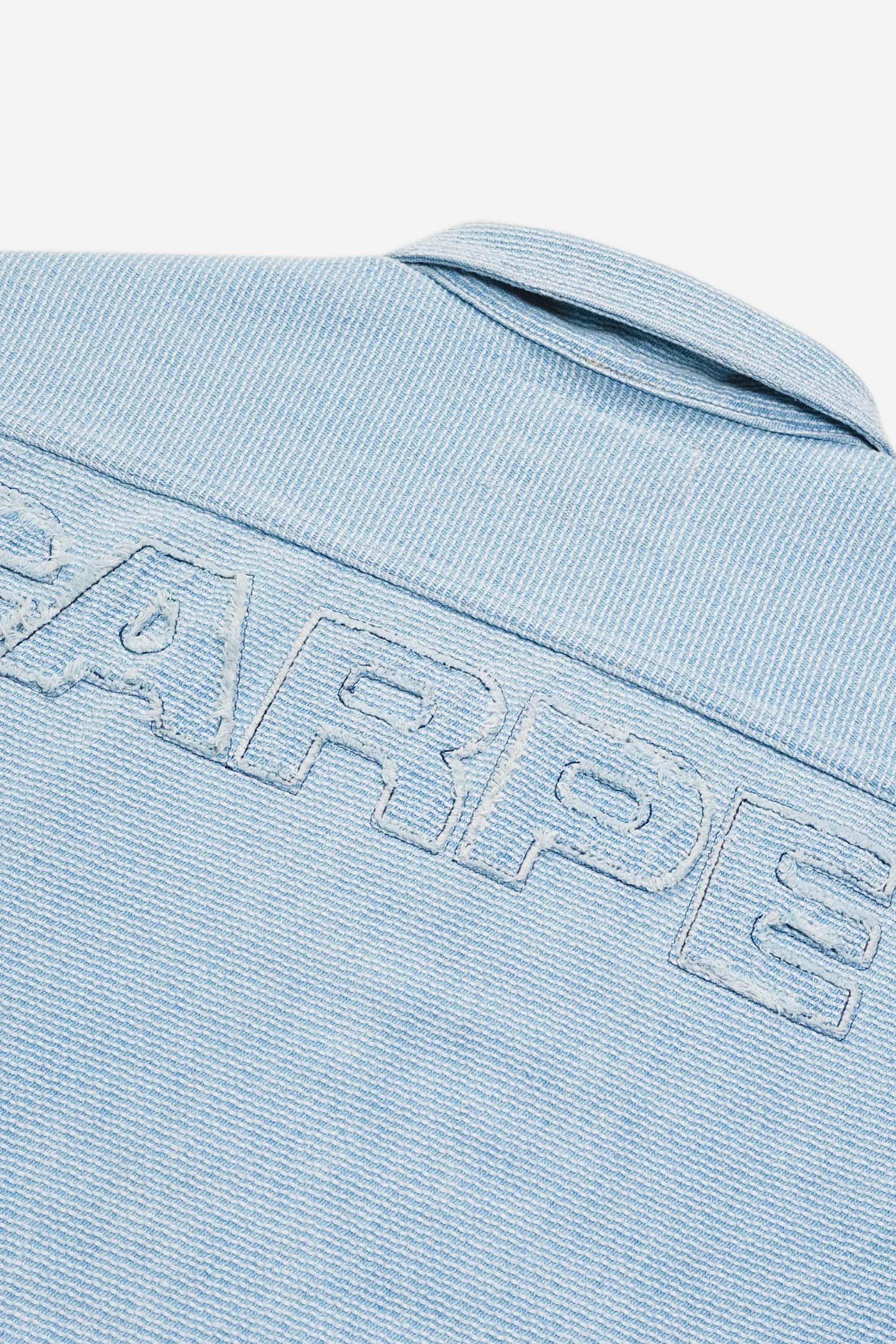 INTERLOCK STITCH DENIM JACKET