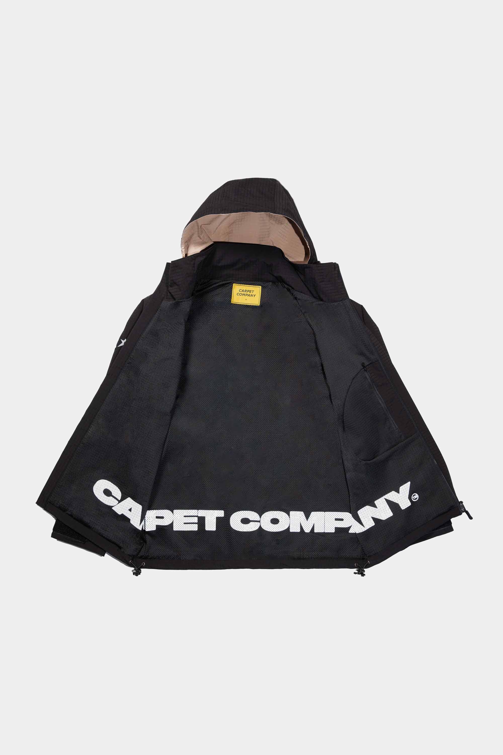 RAIN JACKET REVERSIBLE HOOD