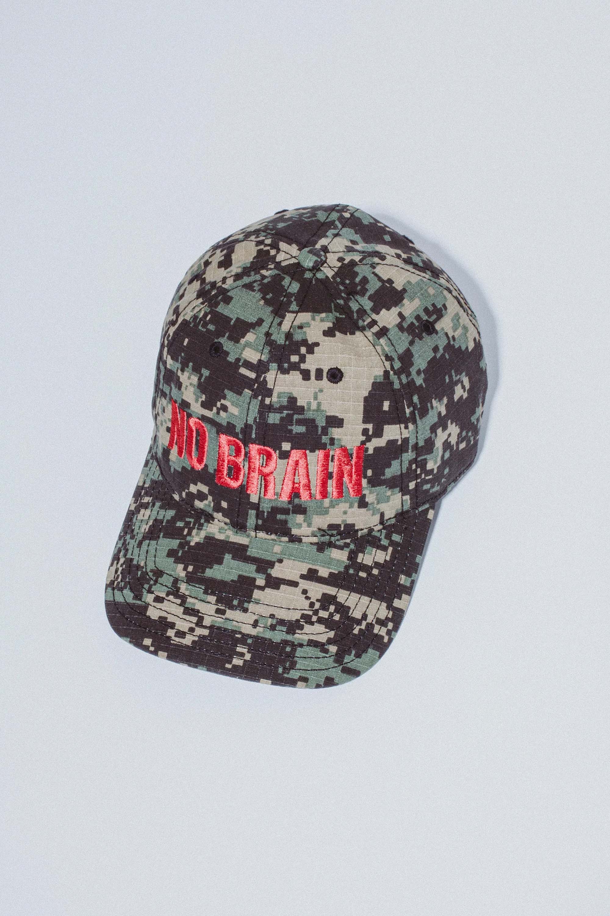 NO BRAIN 6 PANEL SNAPBACK