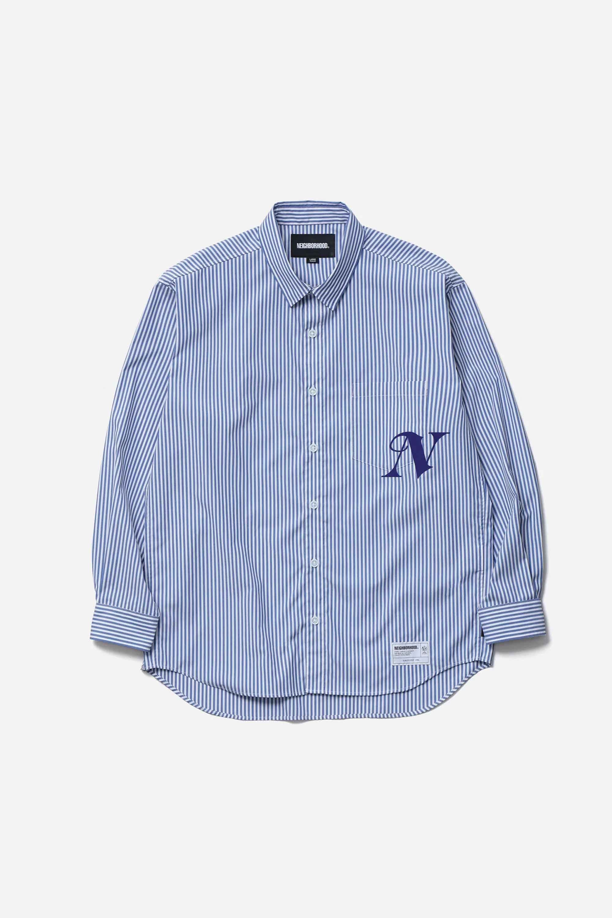 STRIPE SHIRT LS