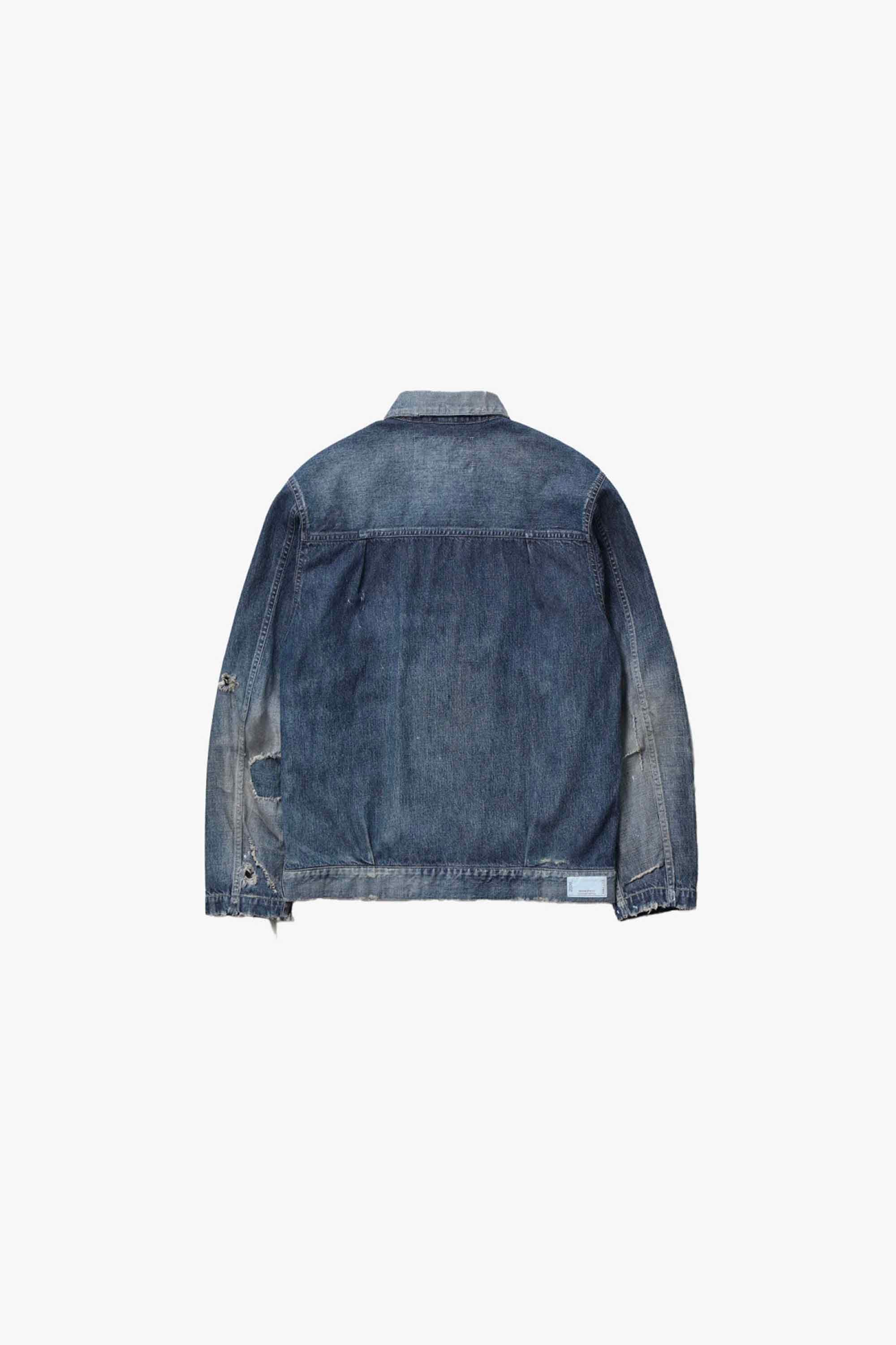 SAVAGE LW DENIM ZIP JACKET