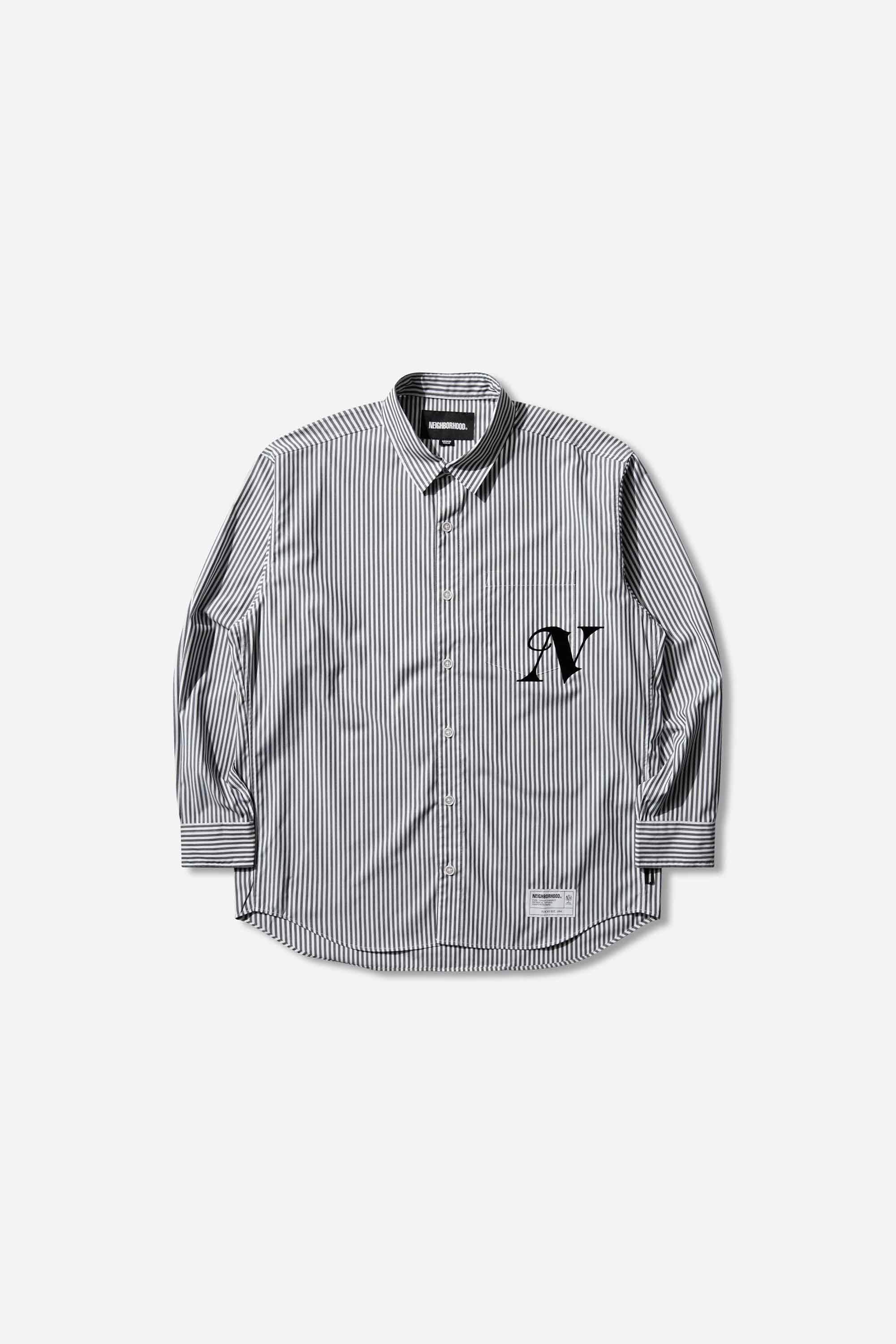 STRIPE SHIRT LS