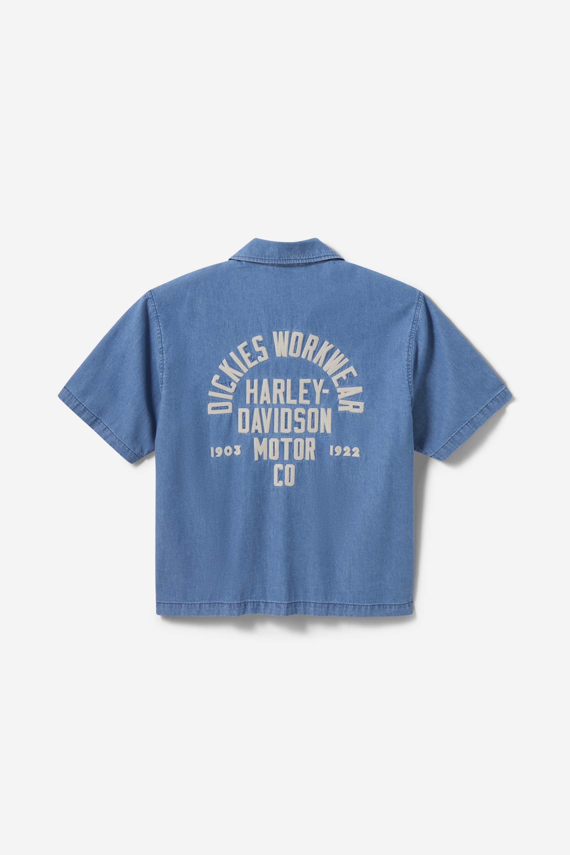 M DICKIES X HD CBRY WORK SHIRT