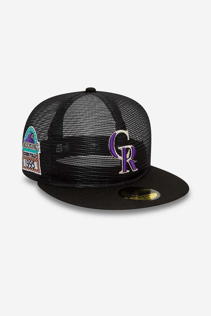 CASQUETTE NEW ERA 59FIFTY COLORADO ROCKIES MESH PATCH