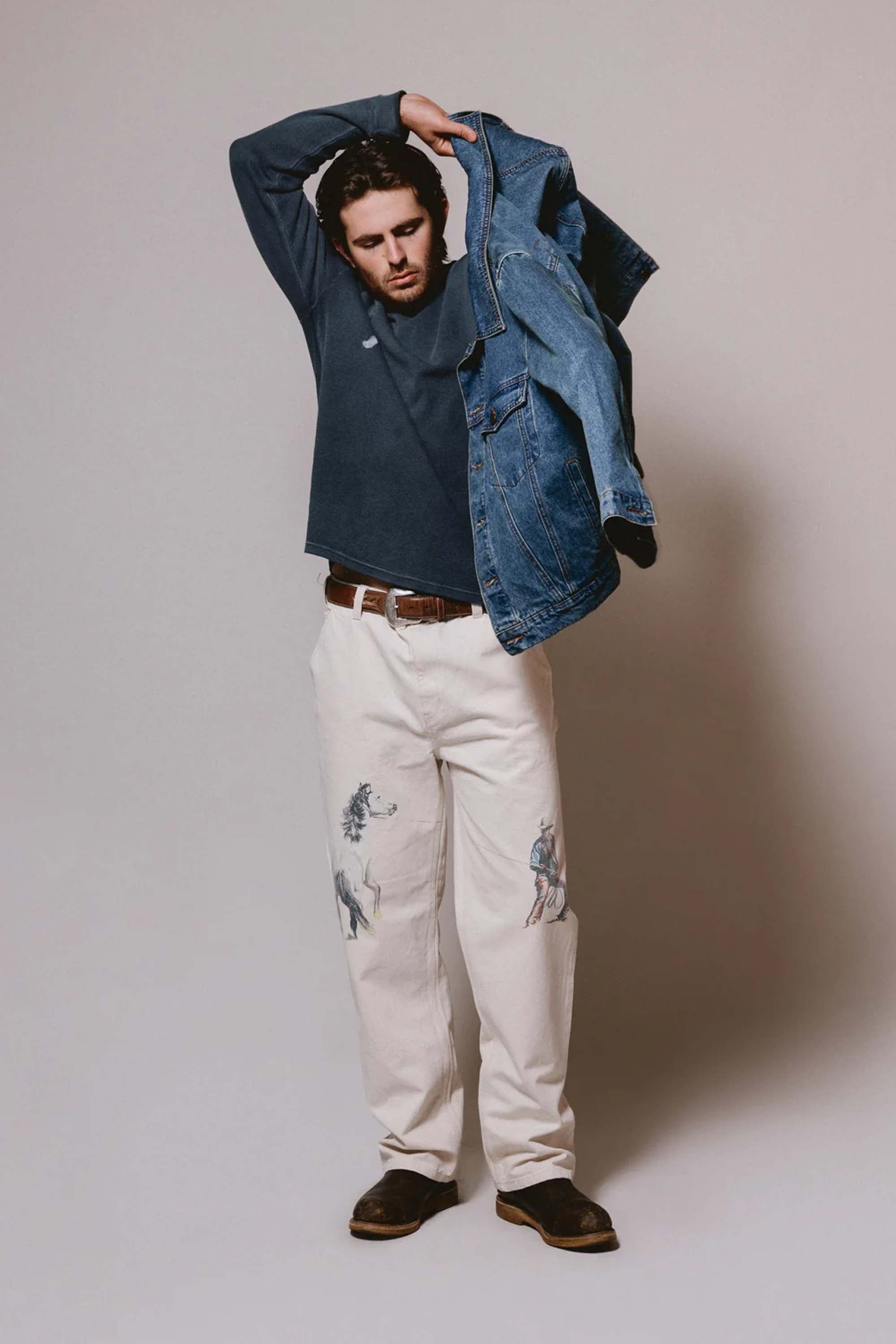 DENIM TRUCKER JACKET