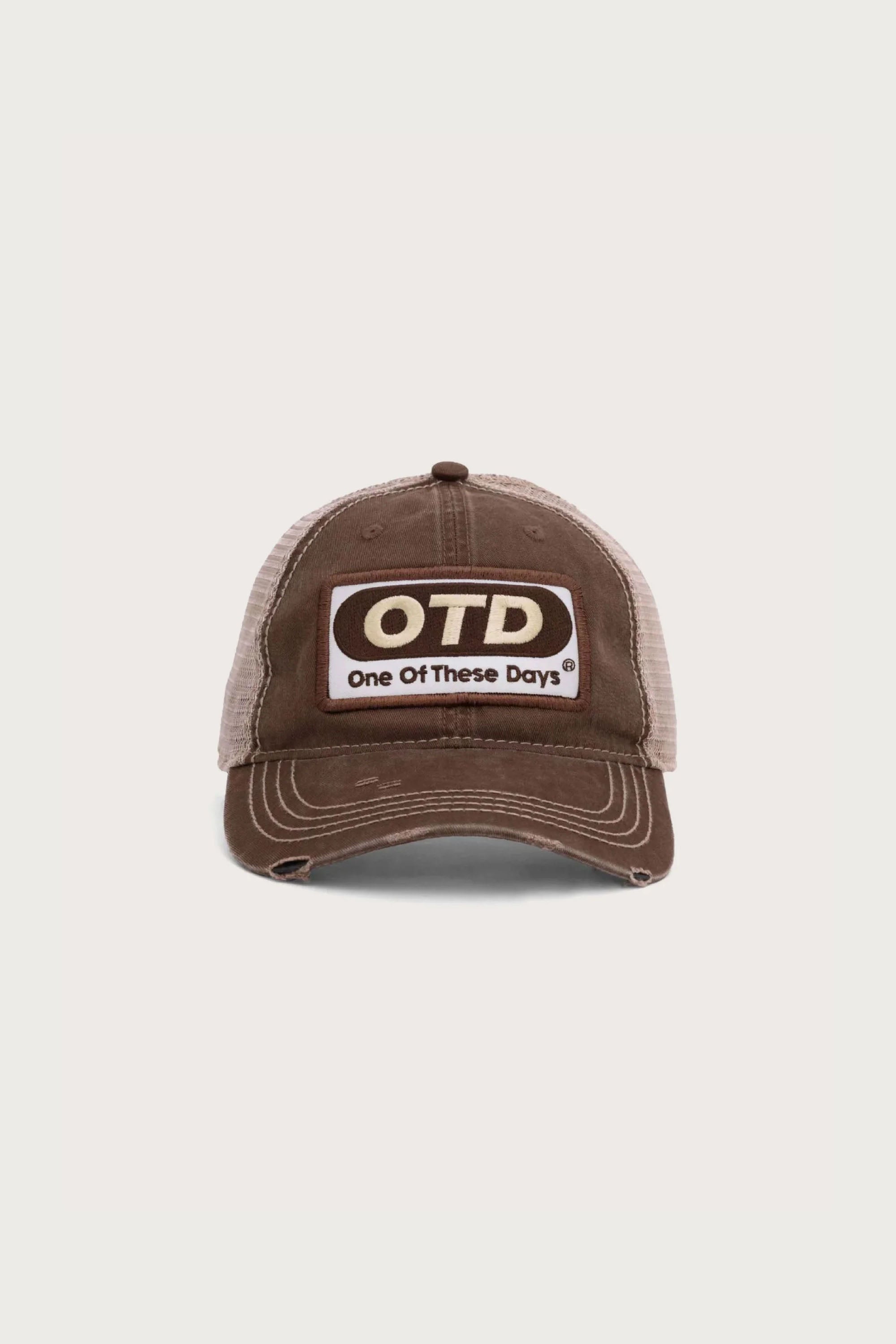 OTD DISTRESSED CANVAS TRUCKER HAT