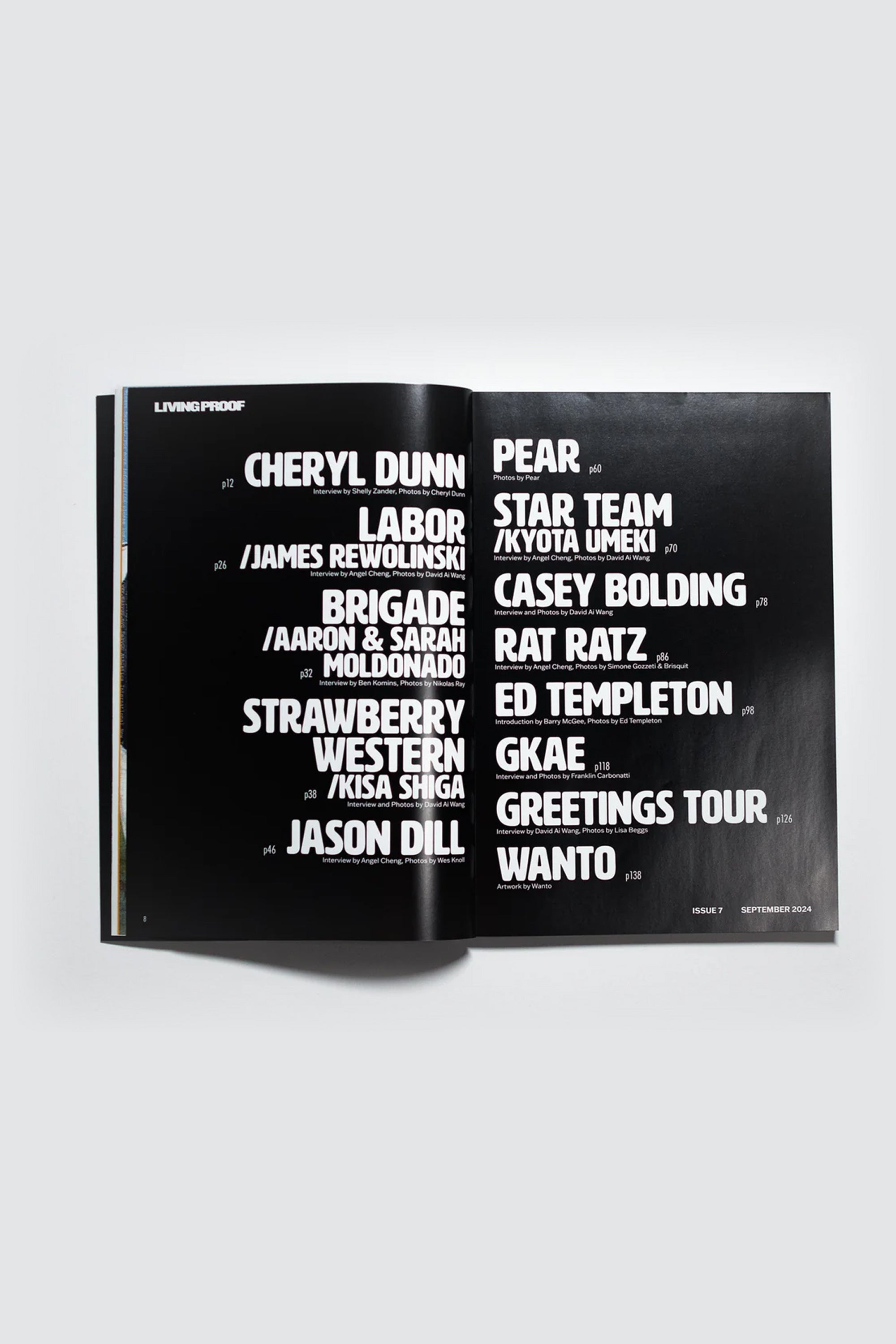 LIVING PROOF ISSUE 7