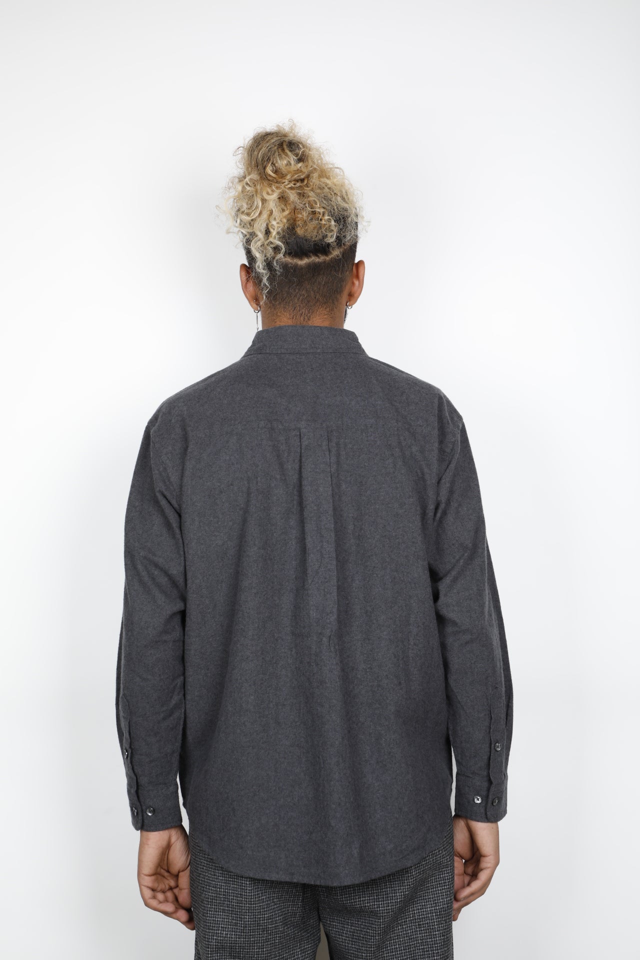 STAMP LOGO CHAMBRAY SHIRT