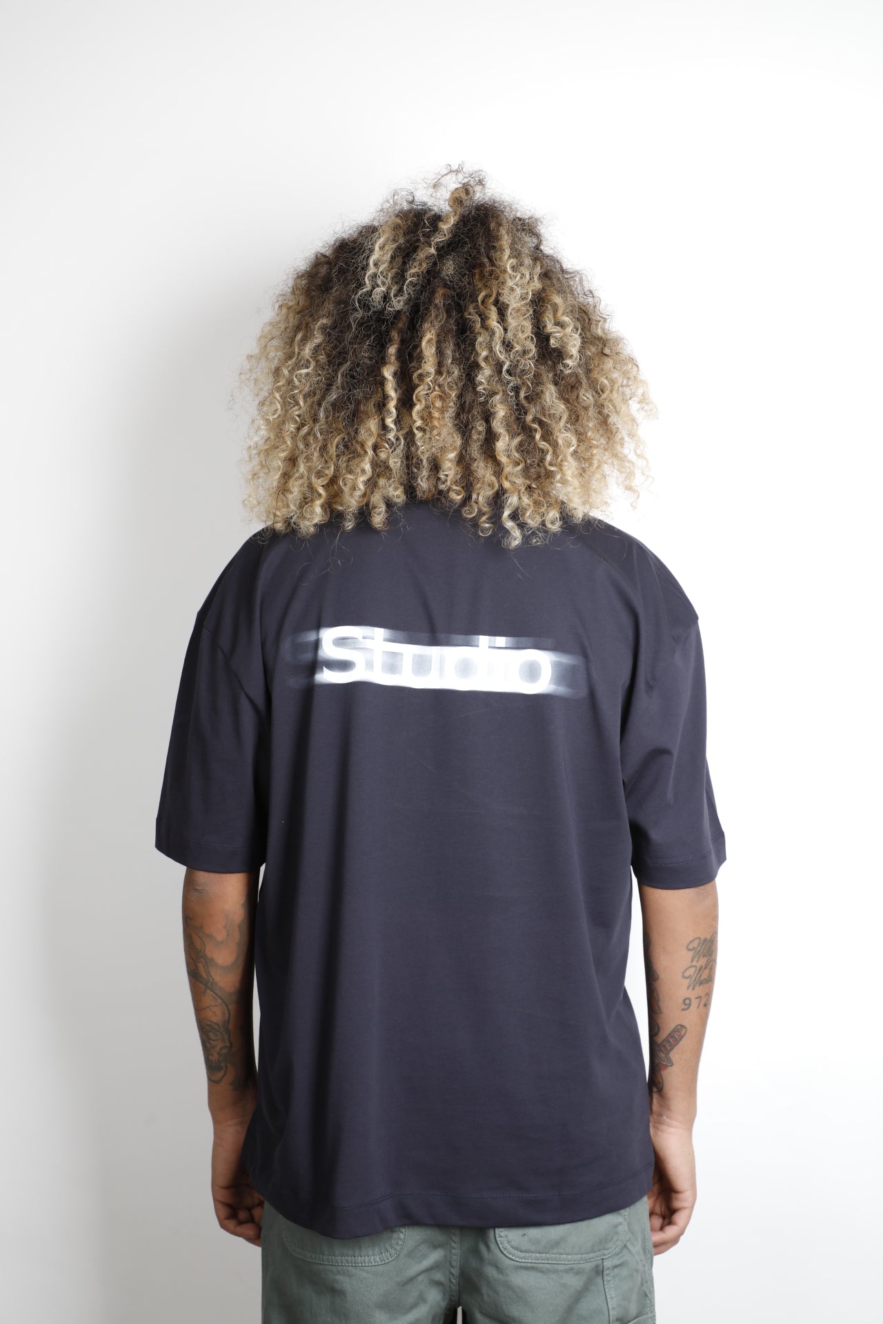 RELAX T-SHIRT ETUDES BLUR