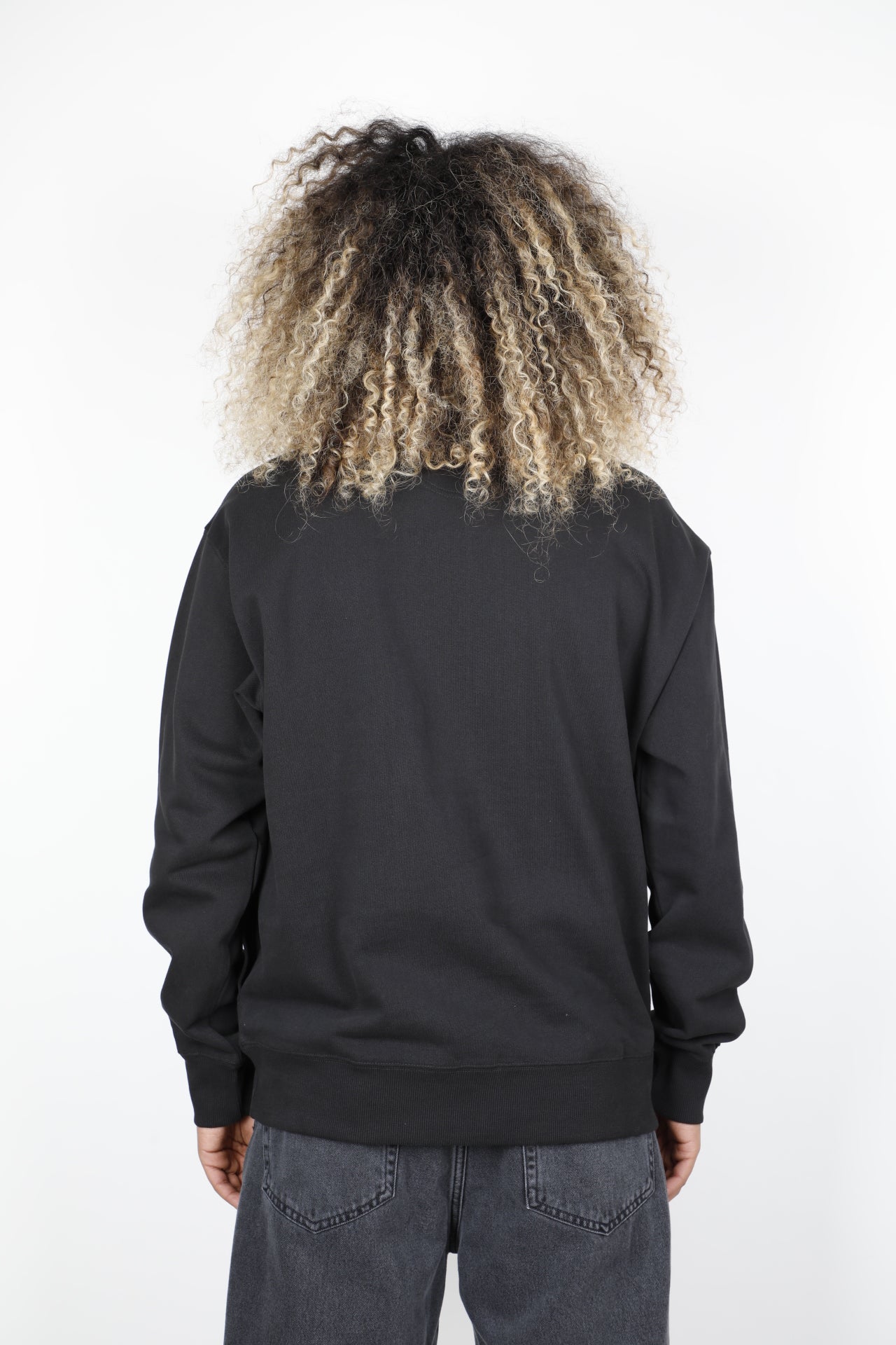 HUF BIG BLOCK 1/4 ZIP FRENCH TERRY