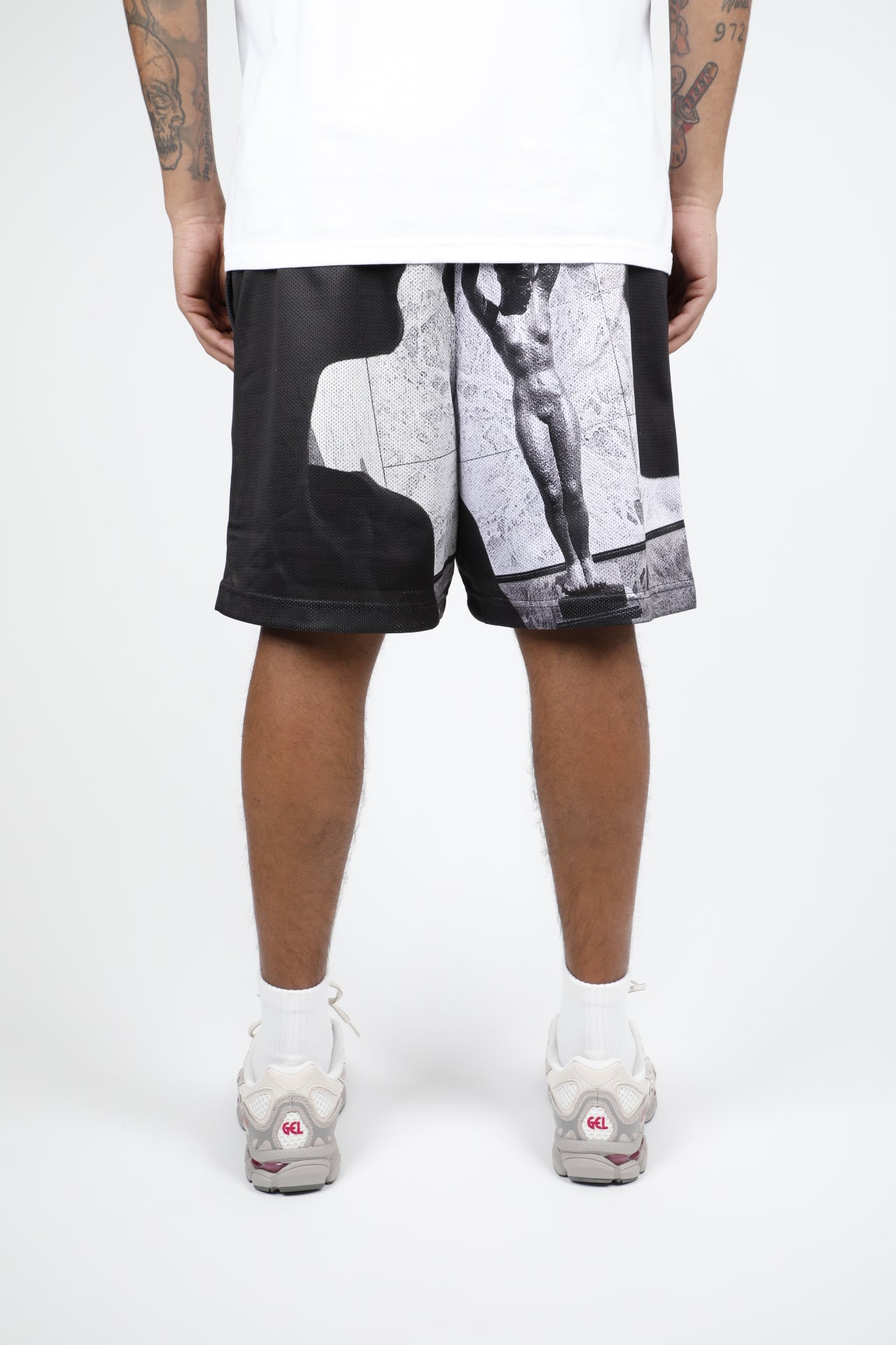 LA MELANCOLIA STATUE SHORTS WOVEN