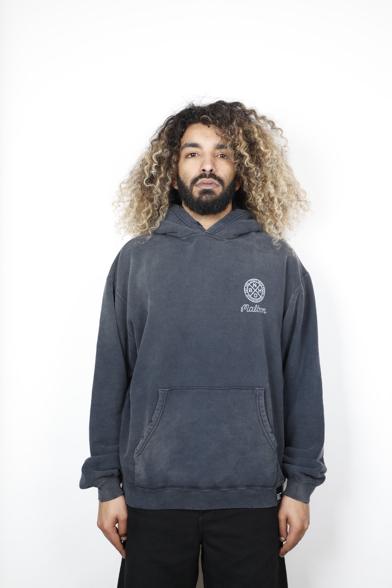 NH X MALBON GOLF . SAVAGE SWEAT HOODIE LS