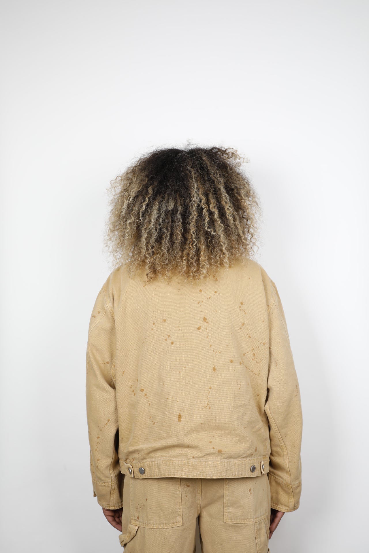 BOXY ZIPPED JACKET DRIPS
