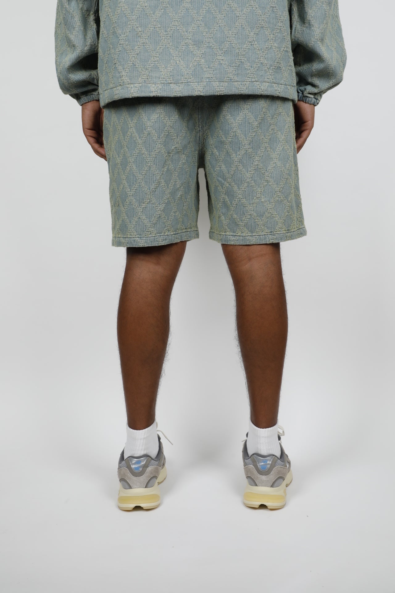 DIAMOND JACQUARD SHORT