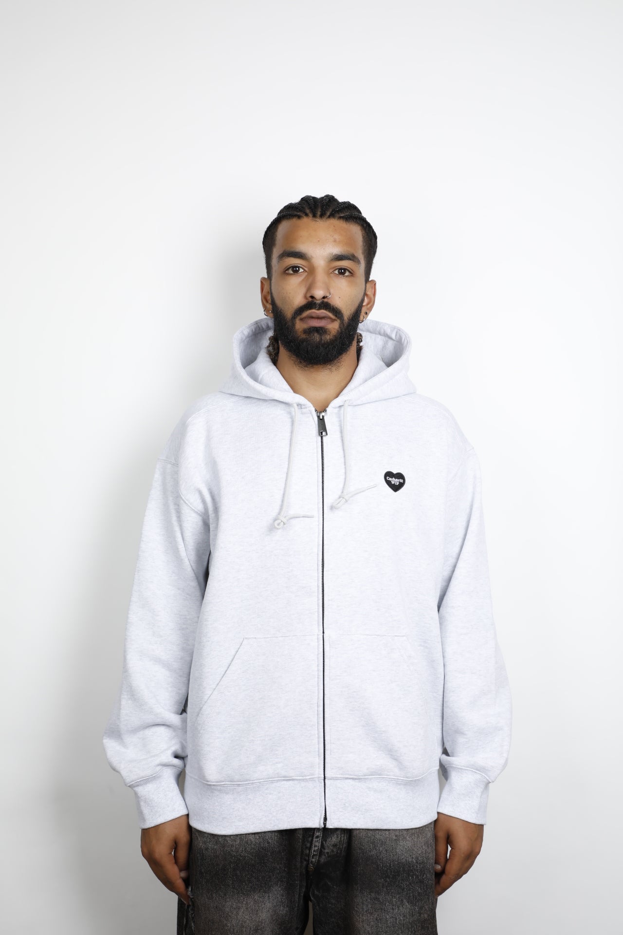 HOODED HEART II HARTT SWEAT JACKET