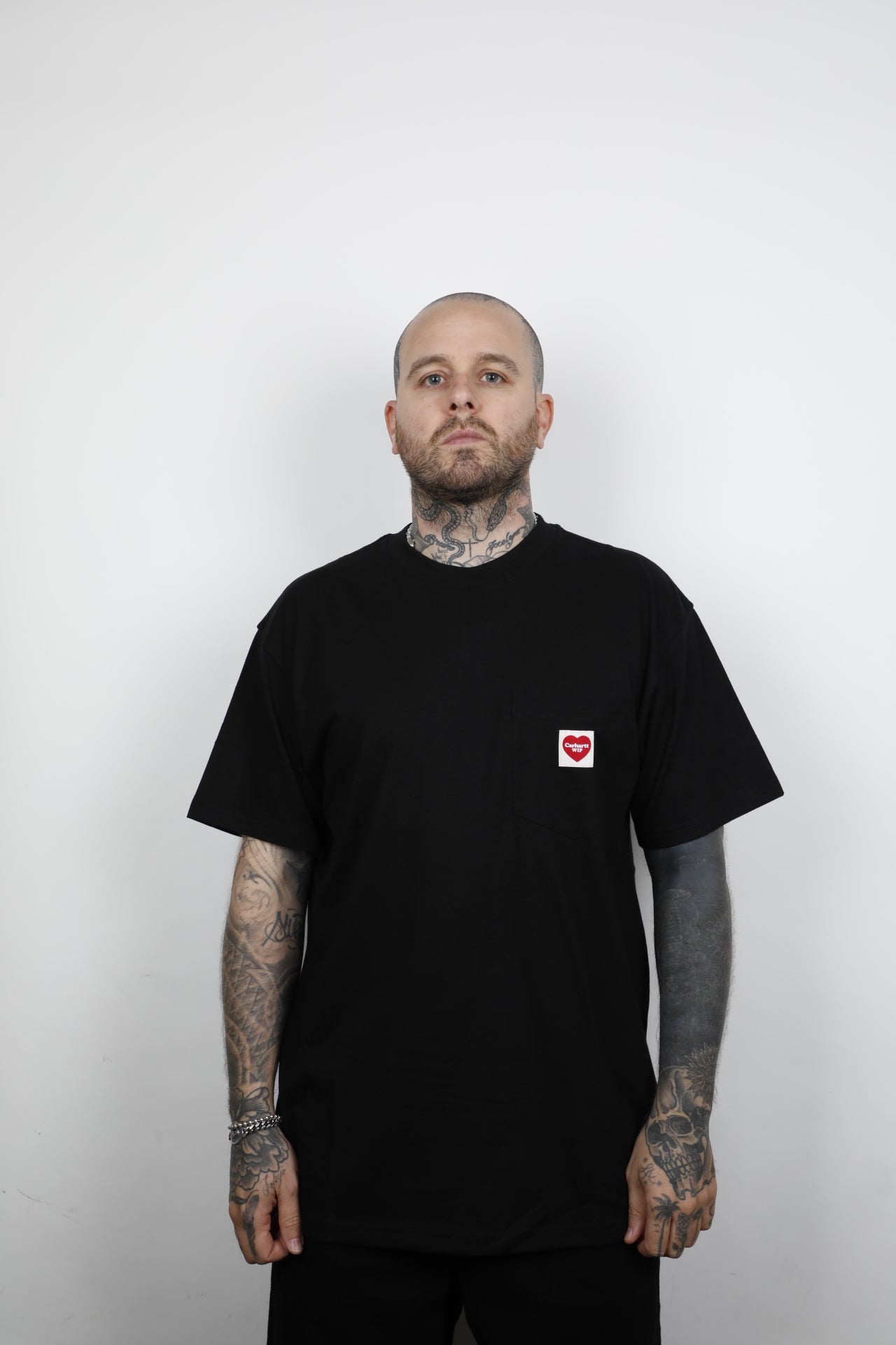 S/S POCKET HEART T-SHIRT