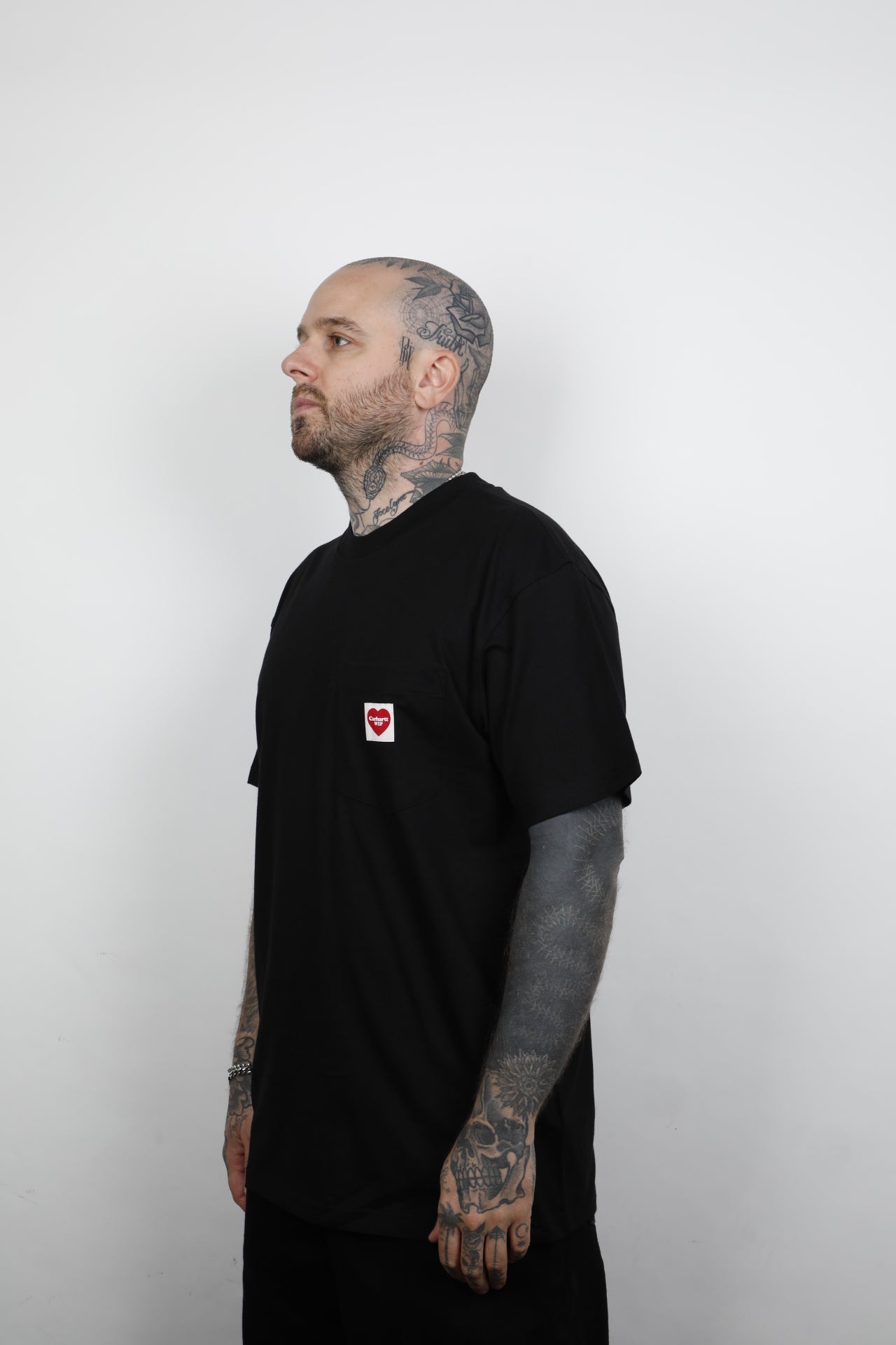 S/S POCKET HEART T-SHIRT