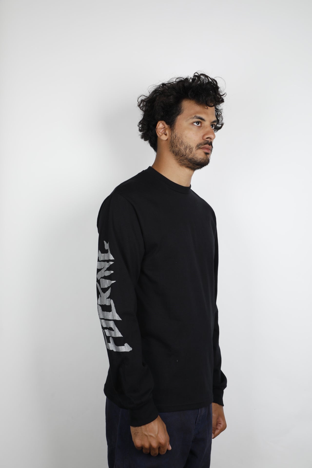 Split Stamp LS Tee