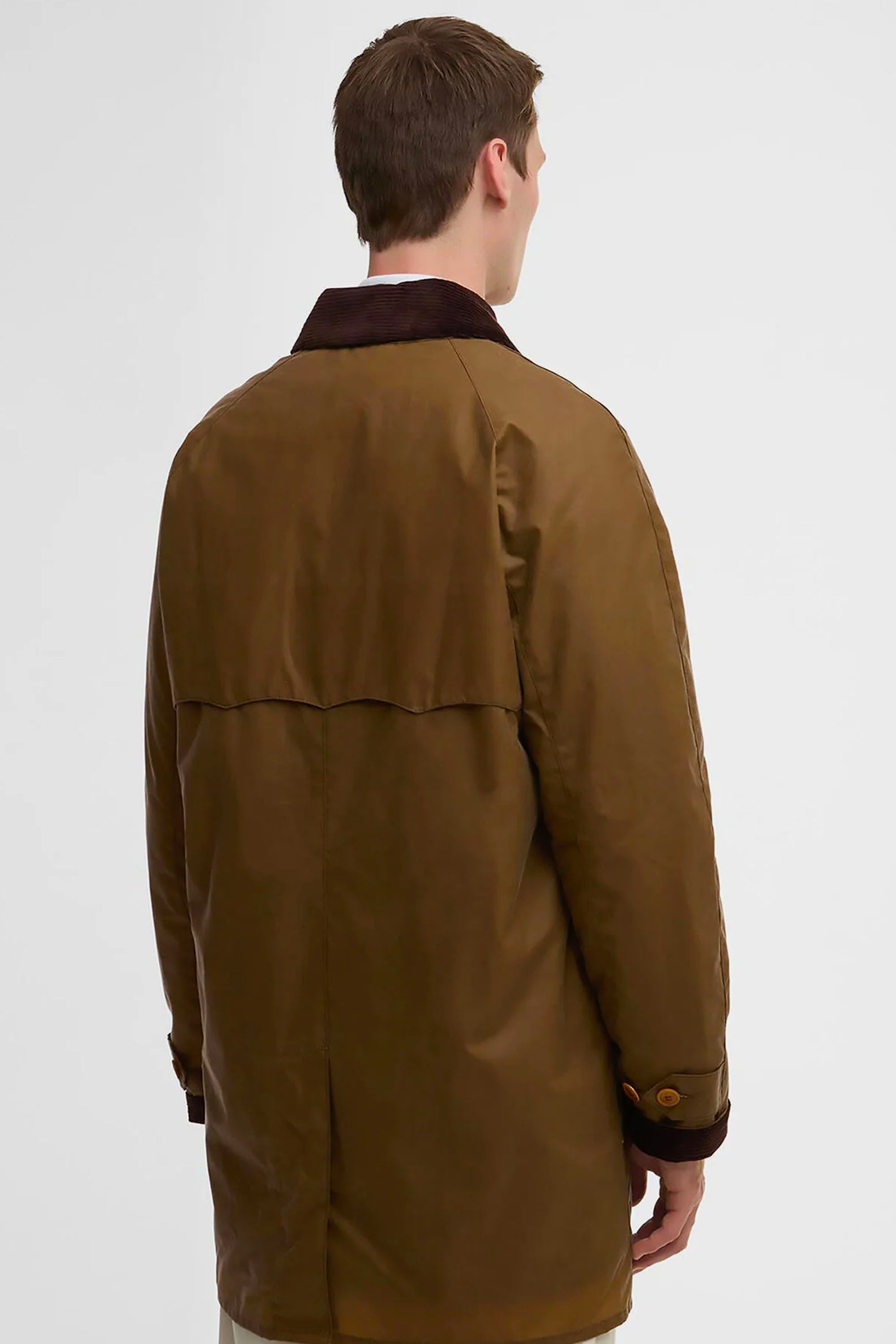 BARBOUR X BARACUTA WAX TRENCH COAT
