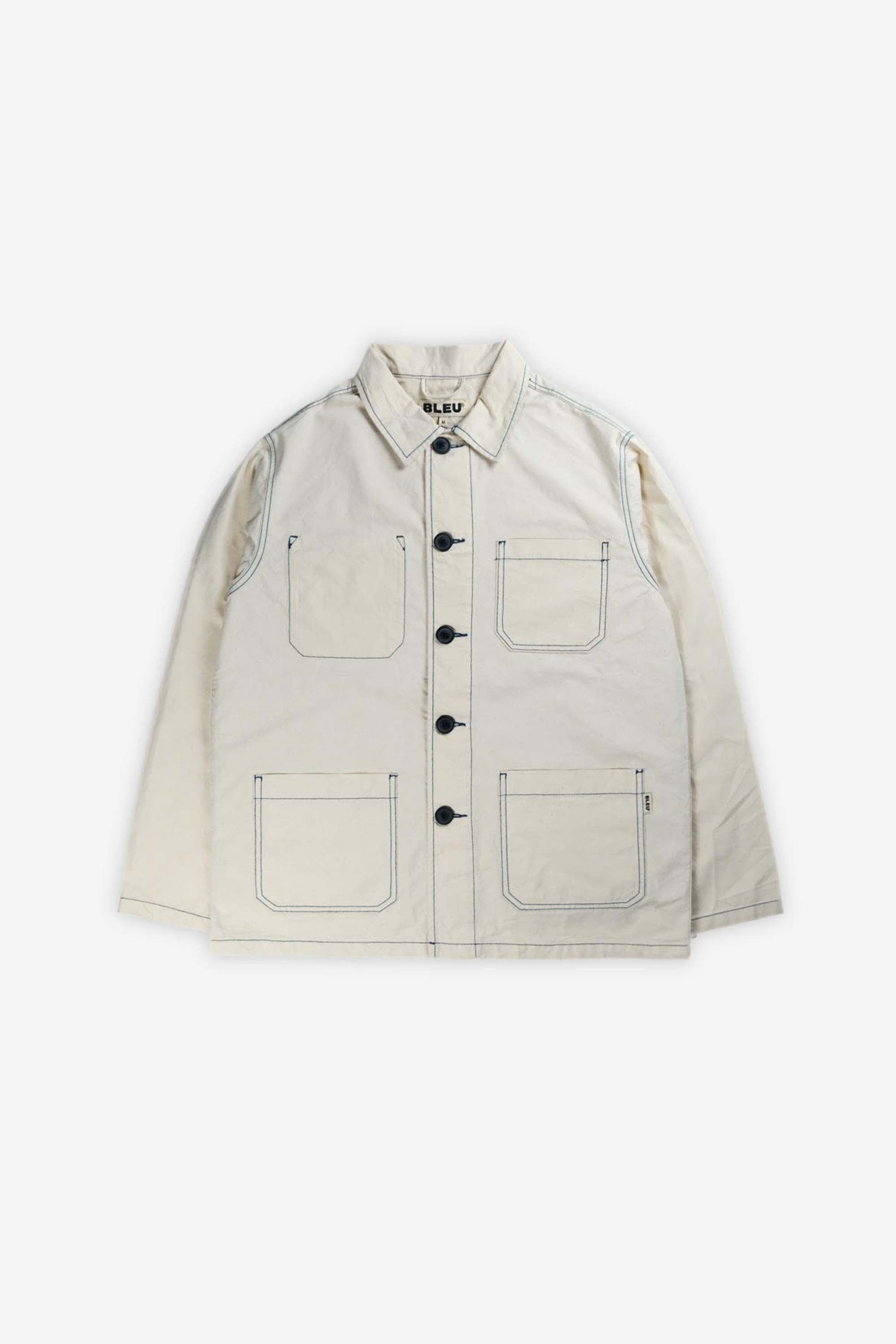 WORKER JACKET CONTRAST STITCH