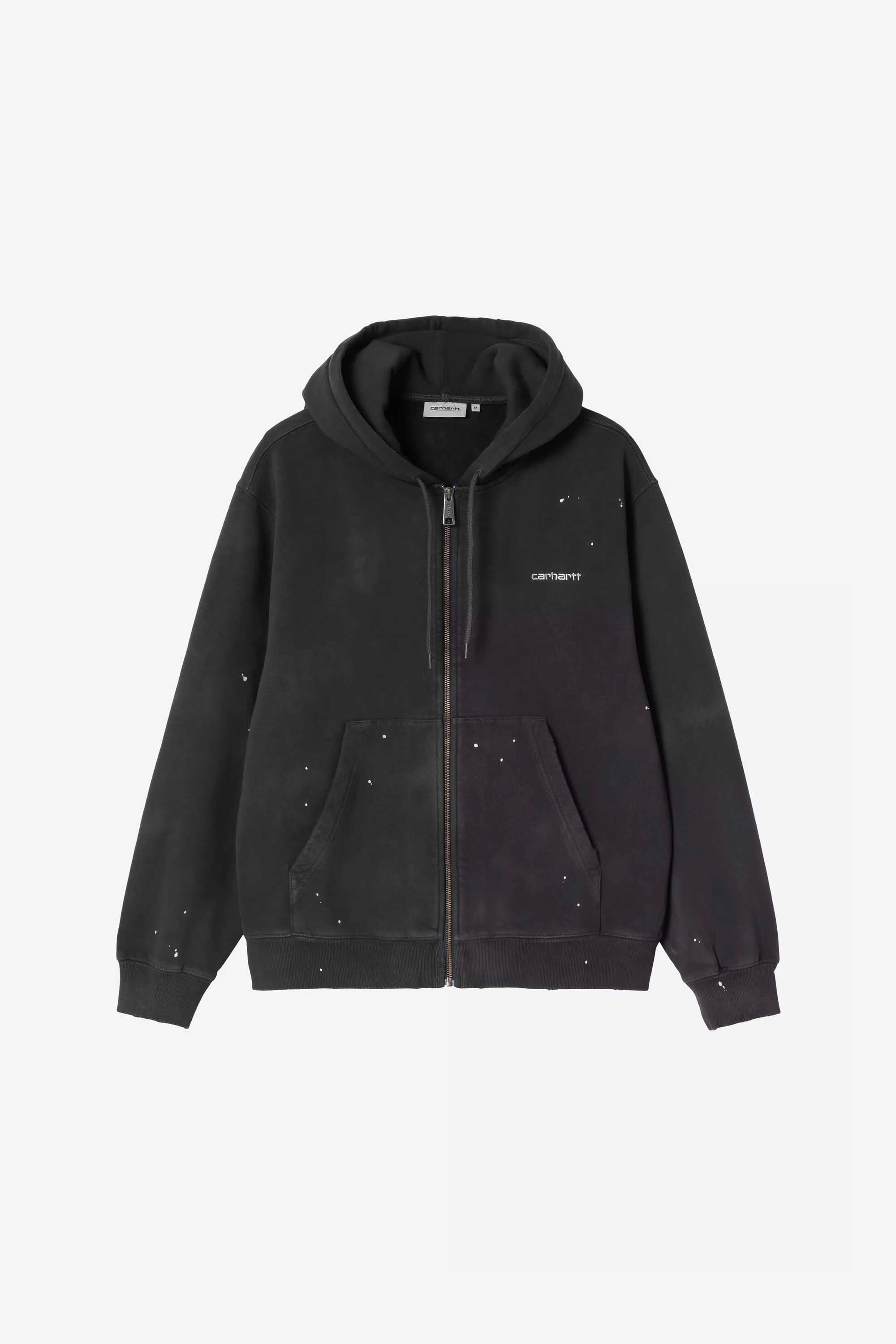HOODED PAINTER JACKET