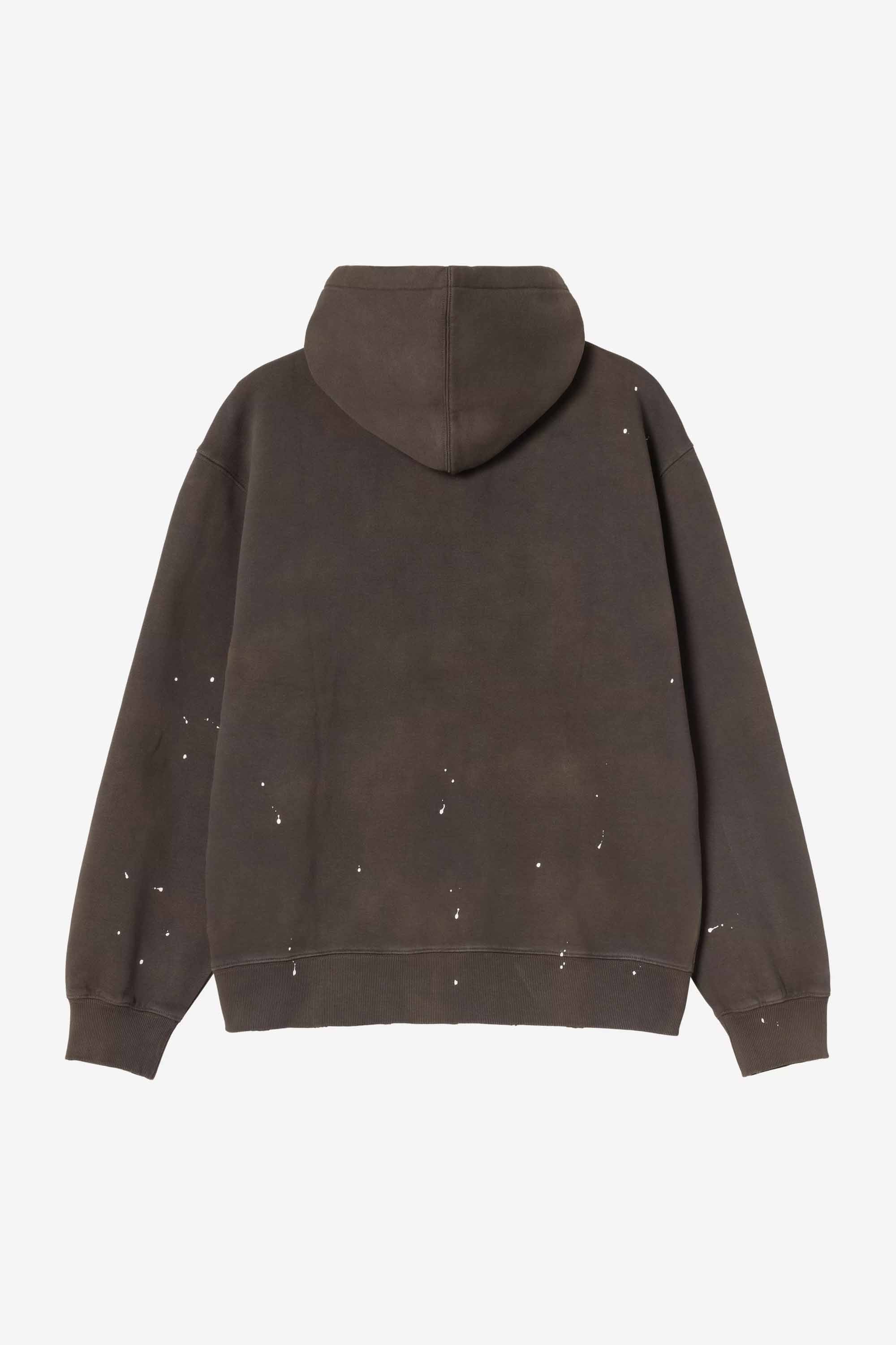 HOODED PAINTER JACKET