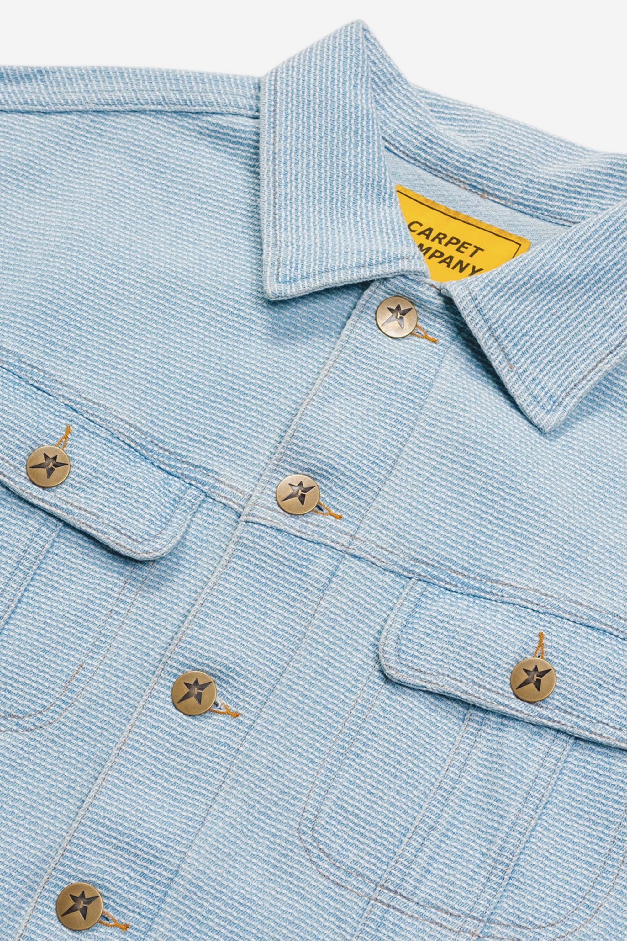 INTERLOCK STITCH DENIM JACKET
