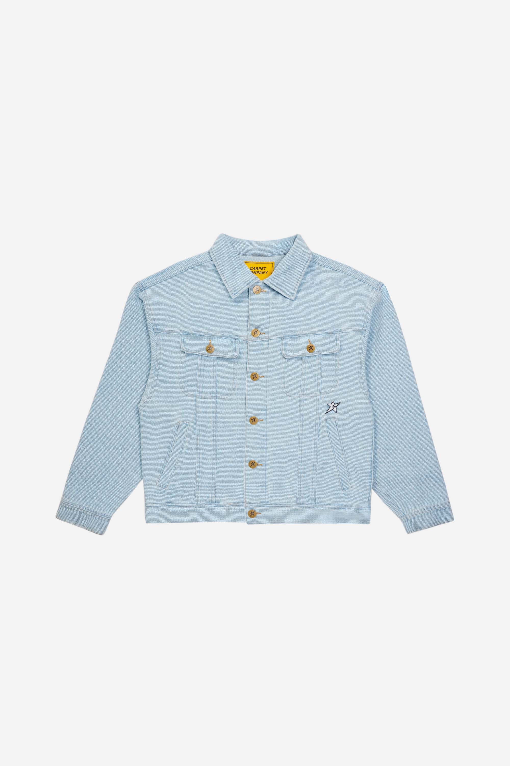 INTERLOCK STITCH DENIM JACKET