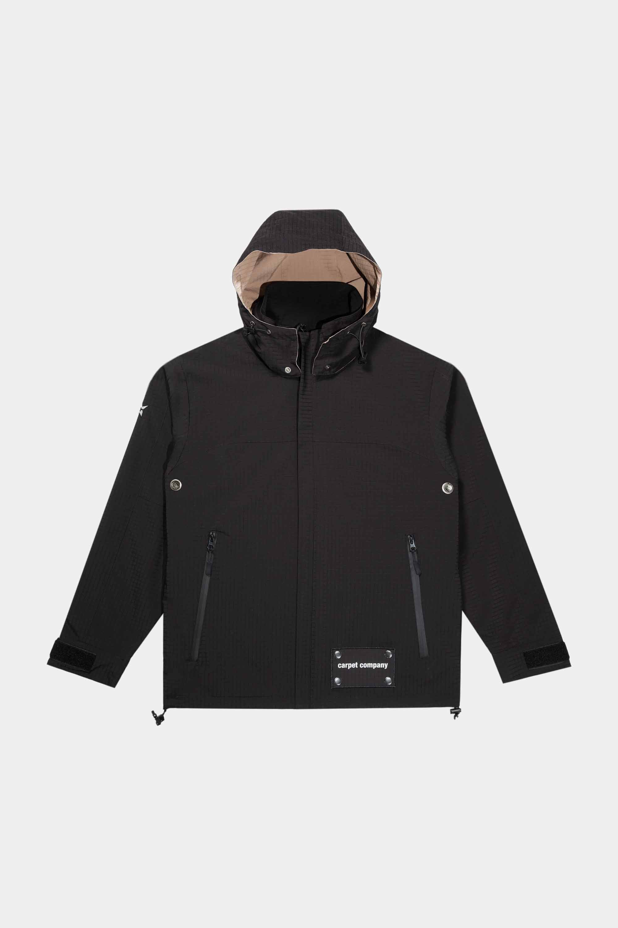 RAIN JACKET REVERSIBLE HOOD