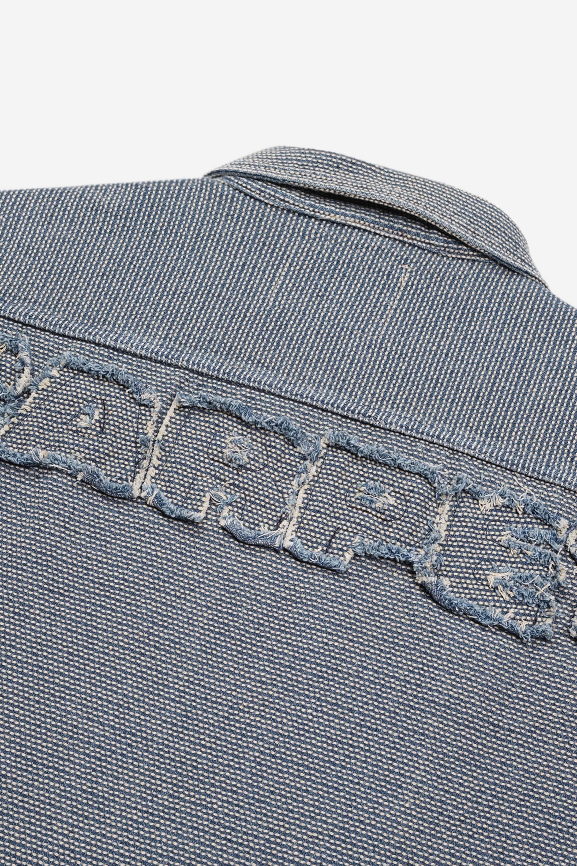 INTERLOCK STITCH DENIM JACKET