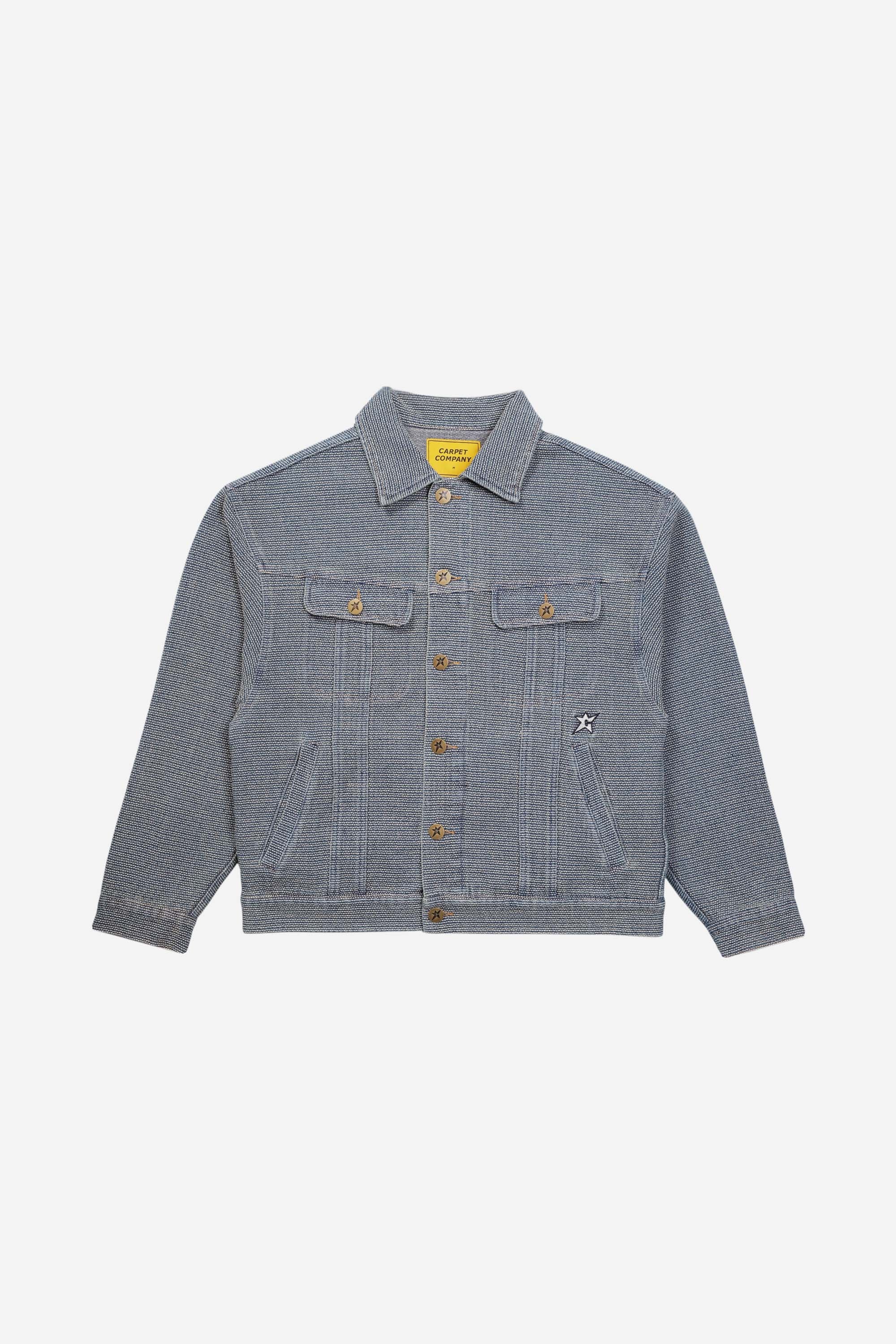 INTERLOCK STITCH DENIM JACKET