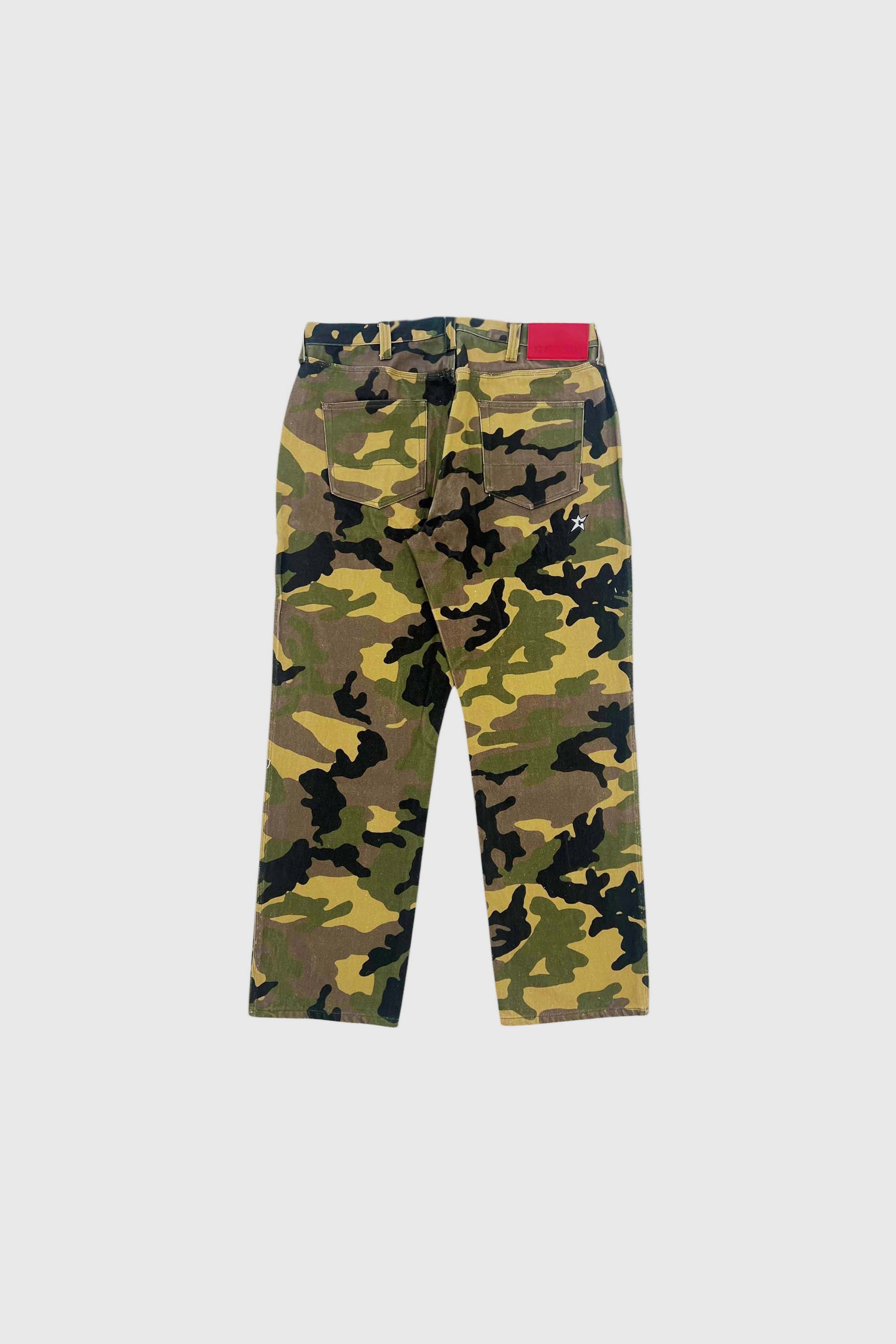 C-STAR CAMO DENIM