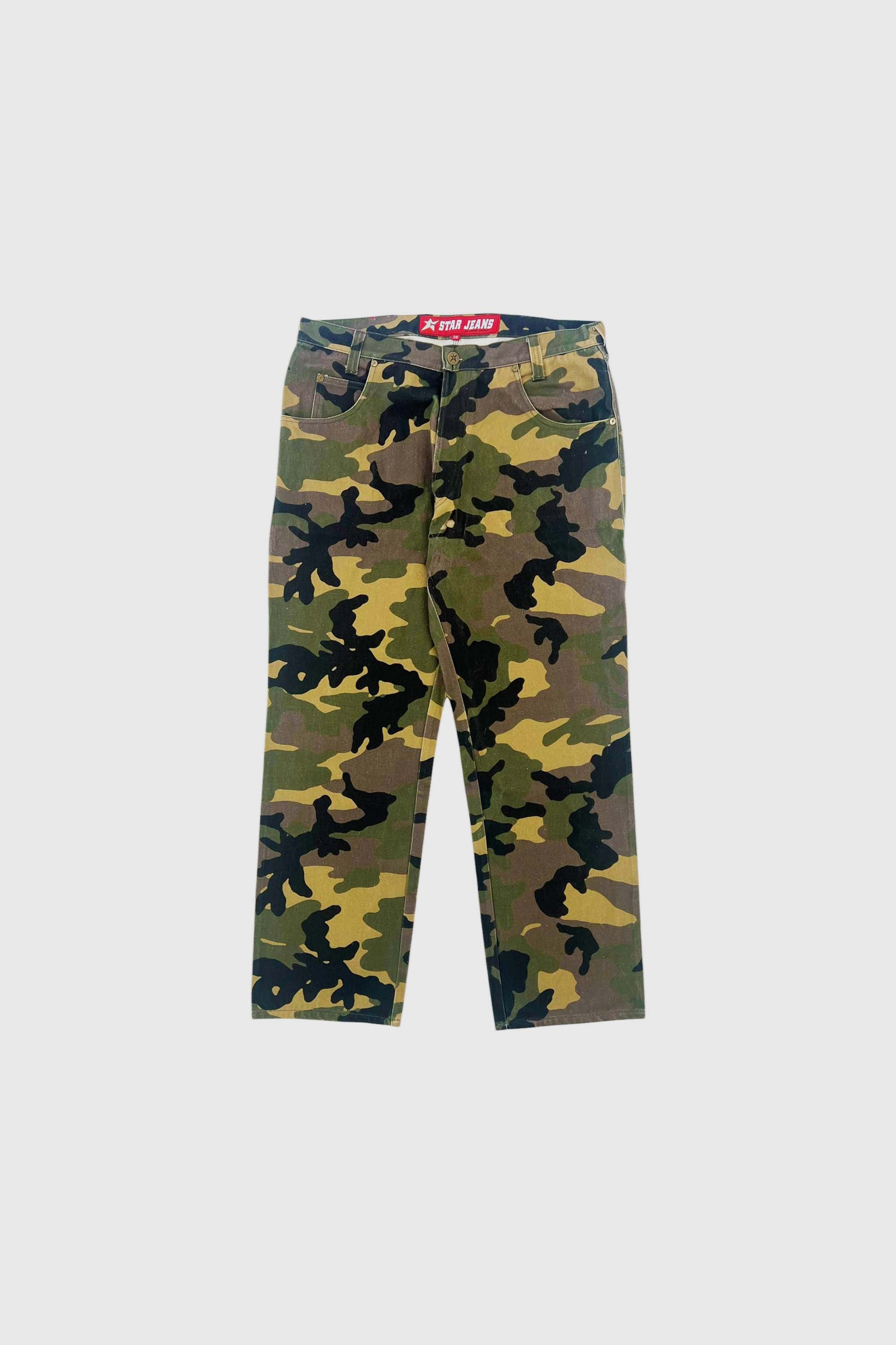 C-STAR CAMO DENIM