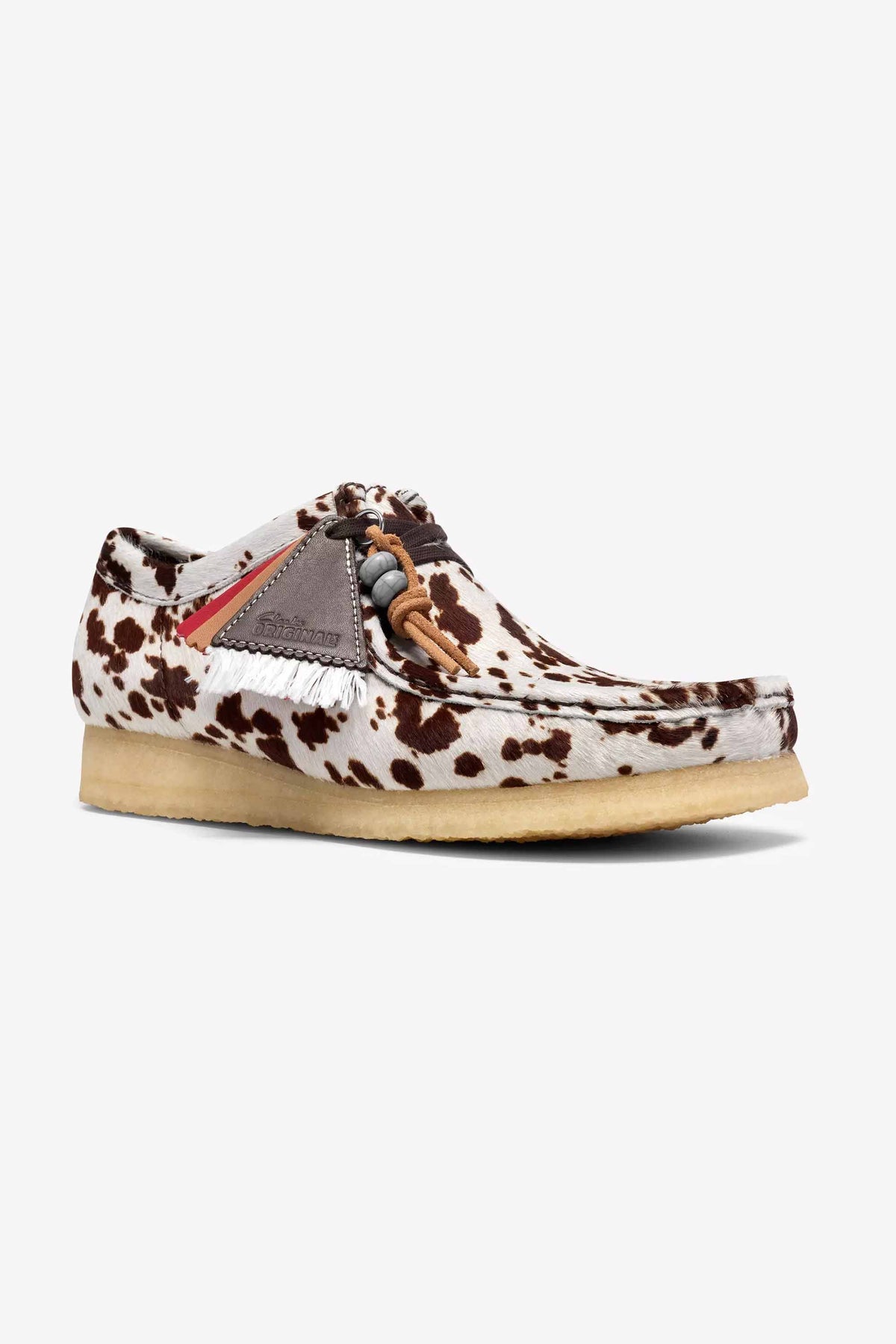 WALLABEE BROWN COW PRINT