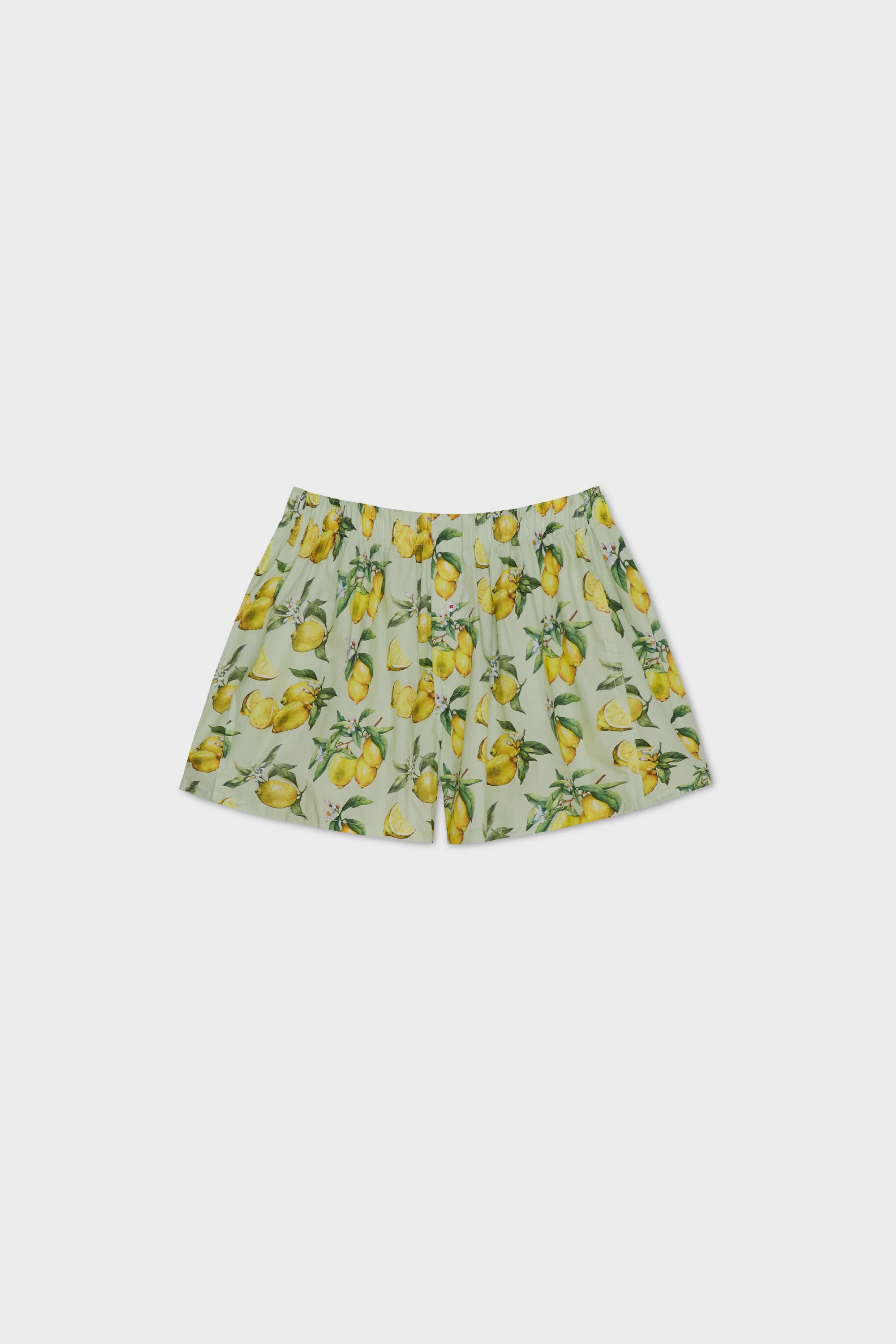 WATERCOLOR LEMONS BOXER SHORT