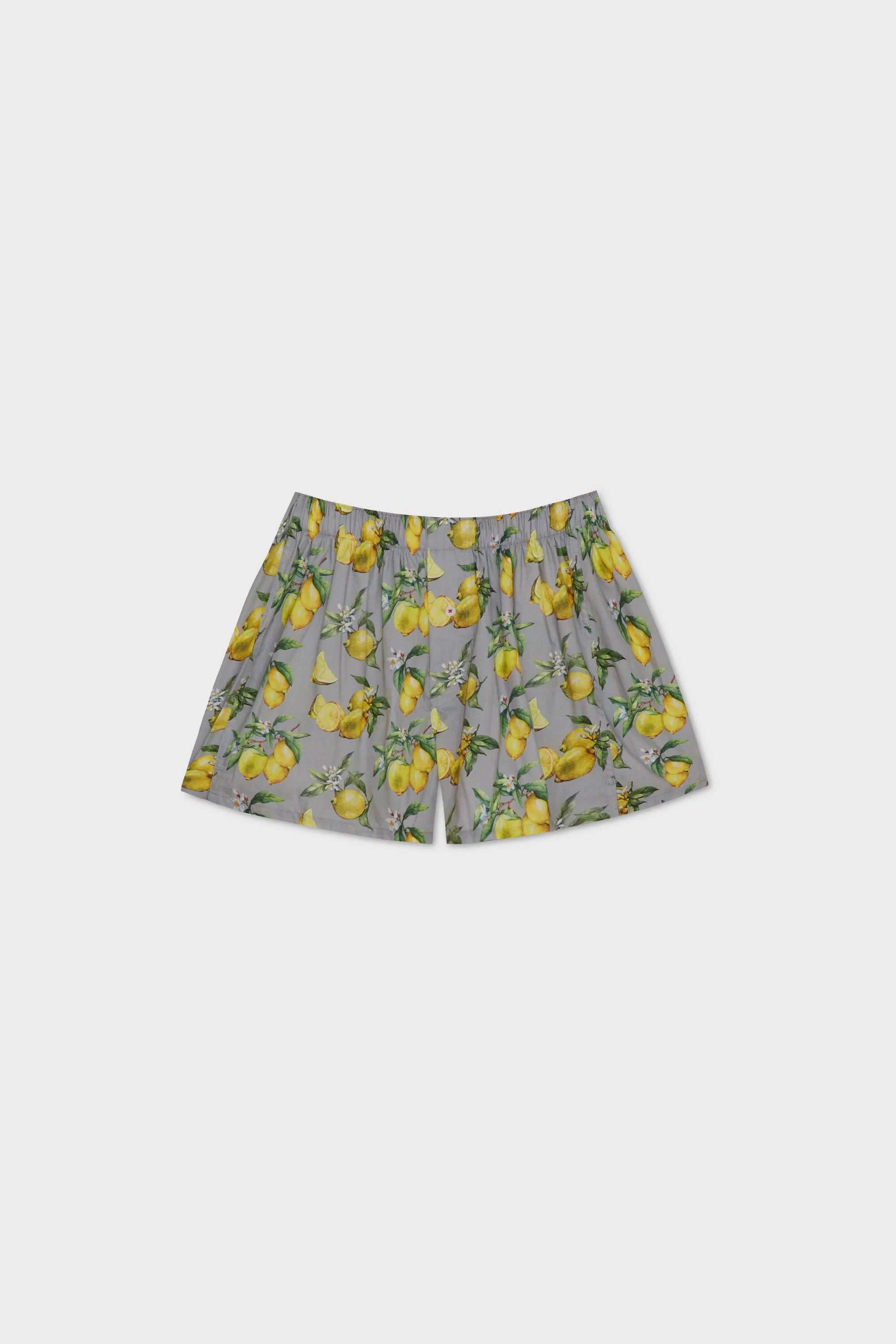 WATERCOLOR LEMONS BOXER SHORT