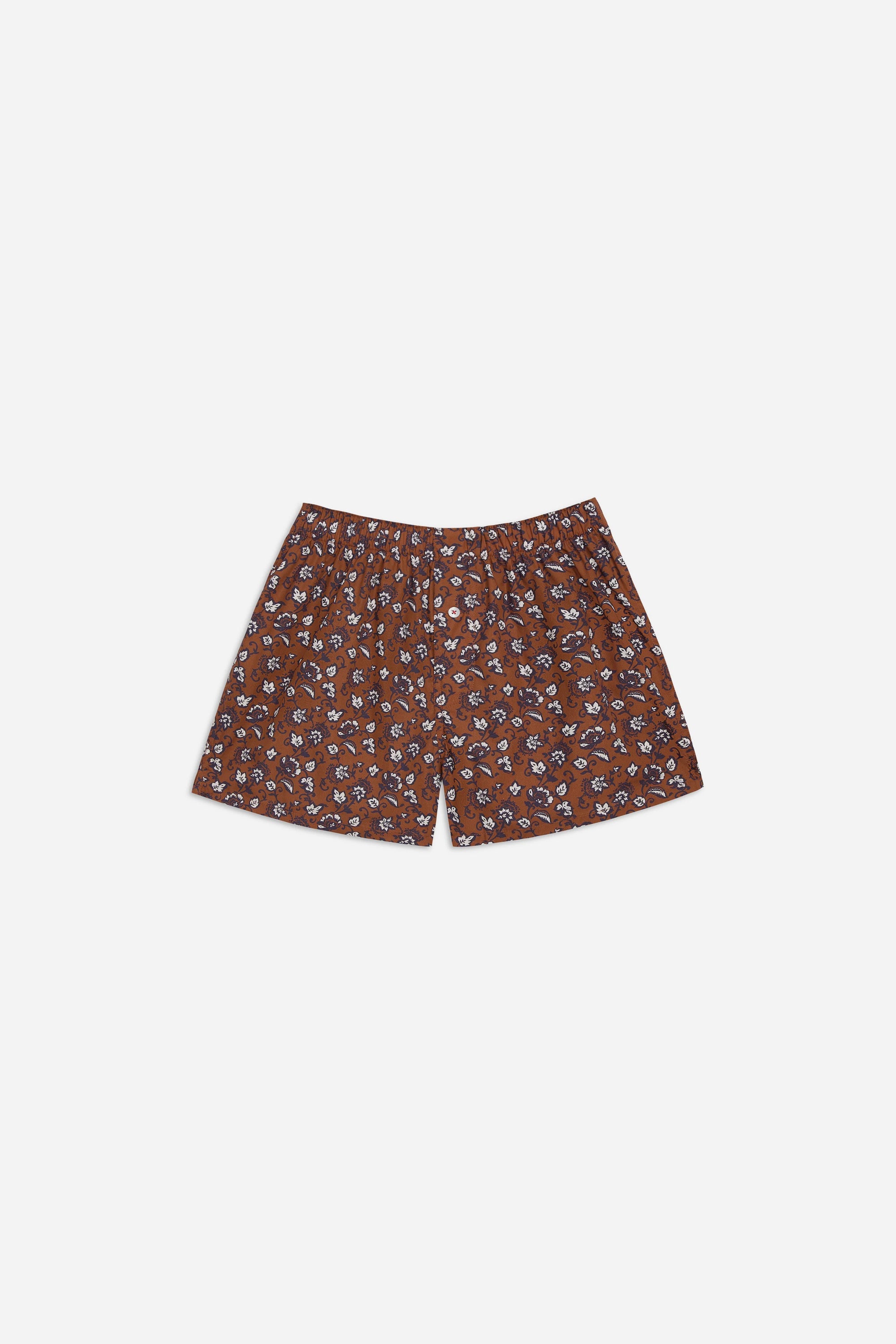 BLOCK PRINT FLORAL BOXER