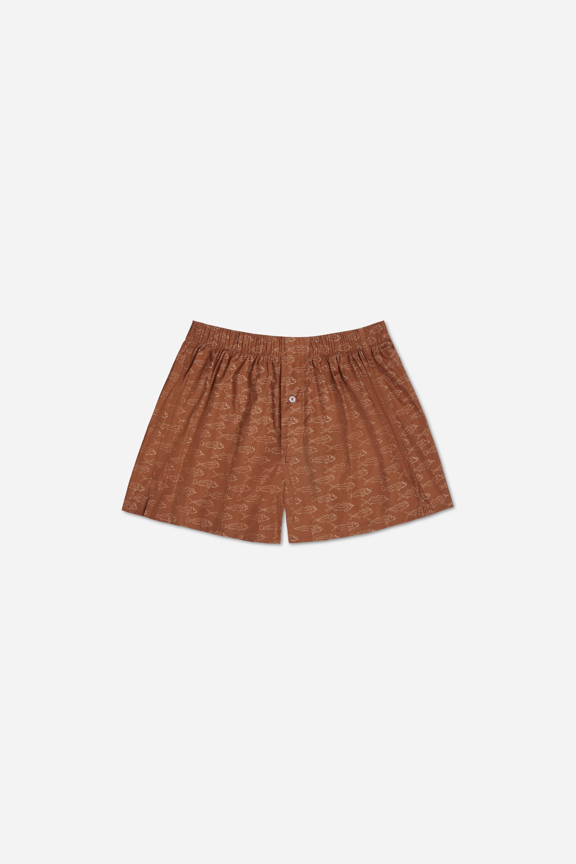 ORGANIC COTTON SCHOOL OF FISH BOXER SHORT