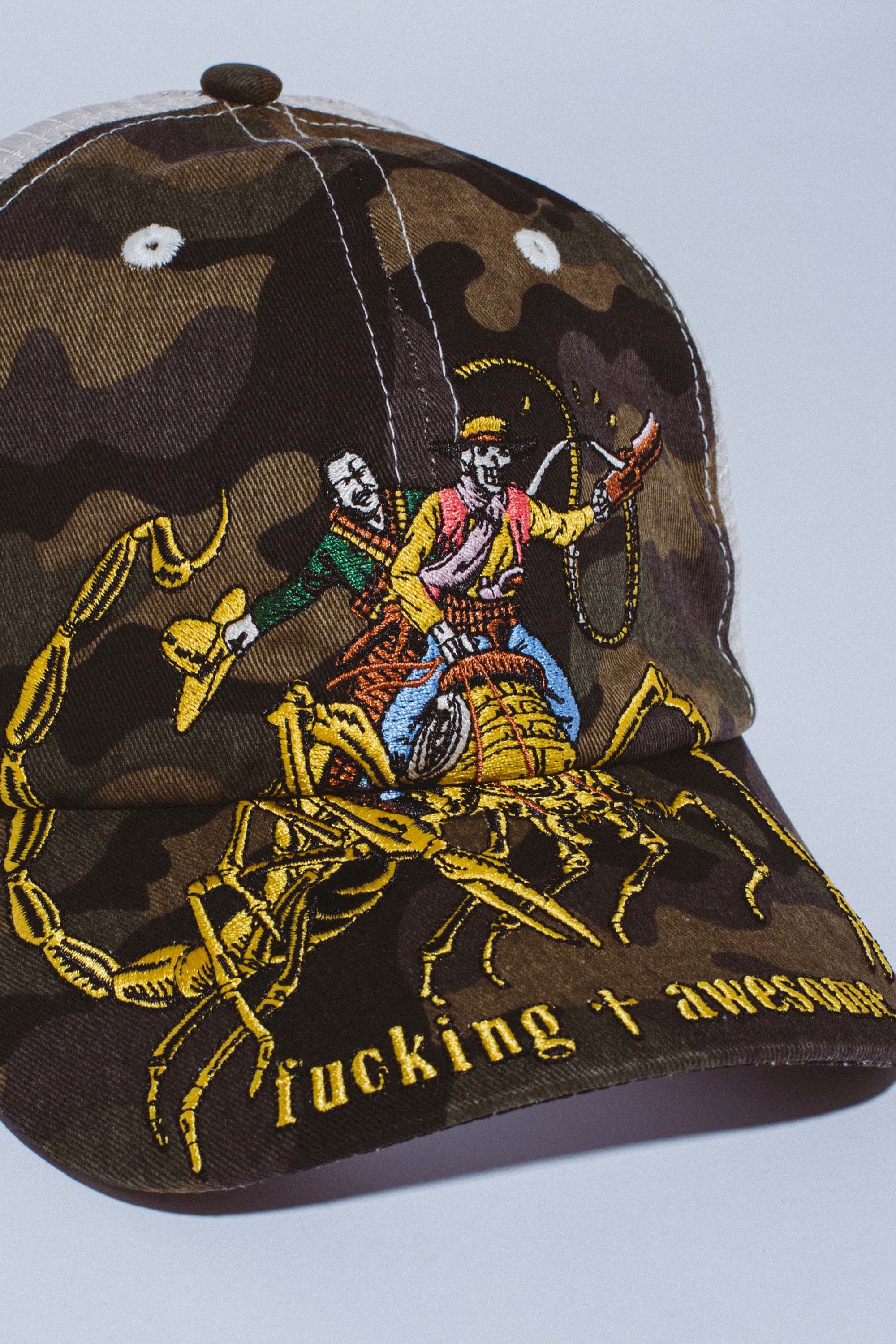 SCORPION MESH TRUCKER HAT