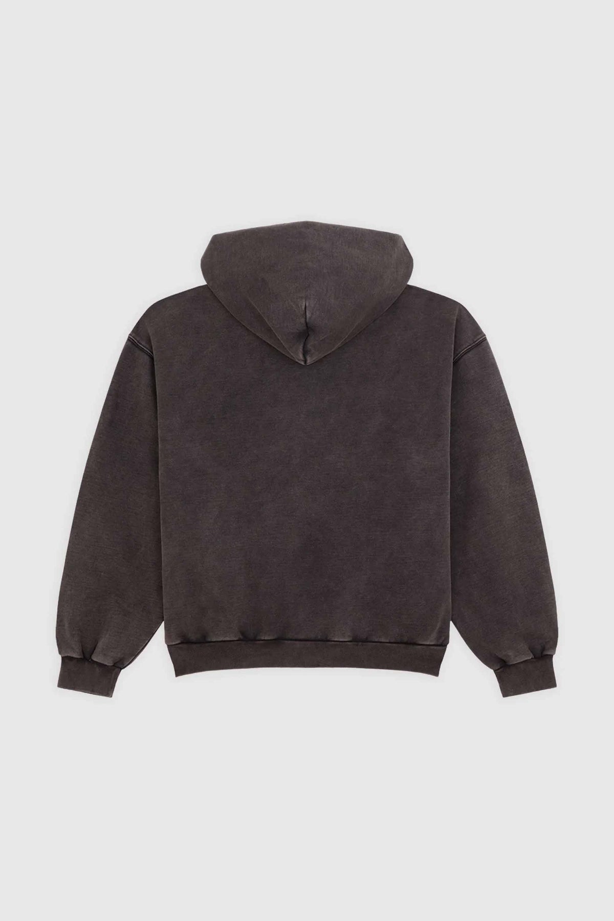 BAKER ZIPPED HOODIE BLACK