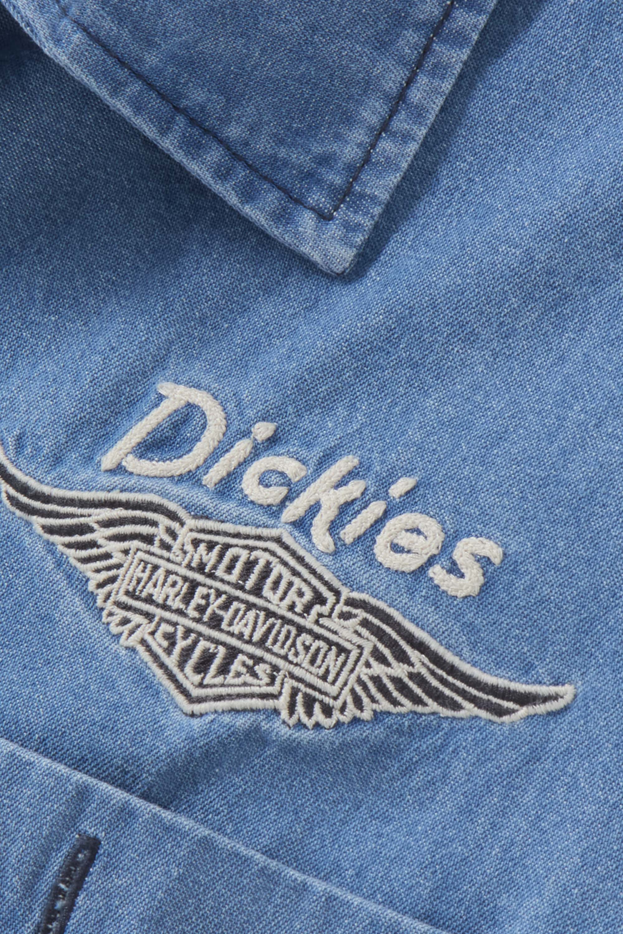 M DICKIES X HD CBRY WORK SHIRT