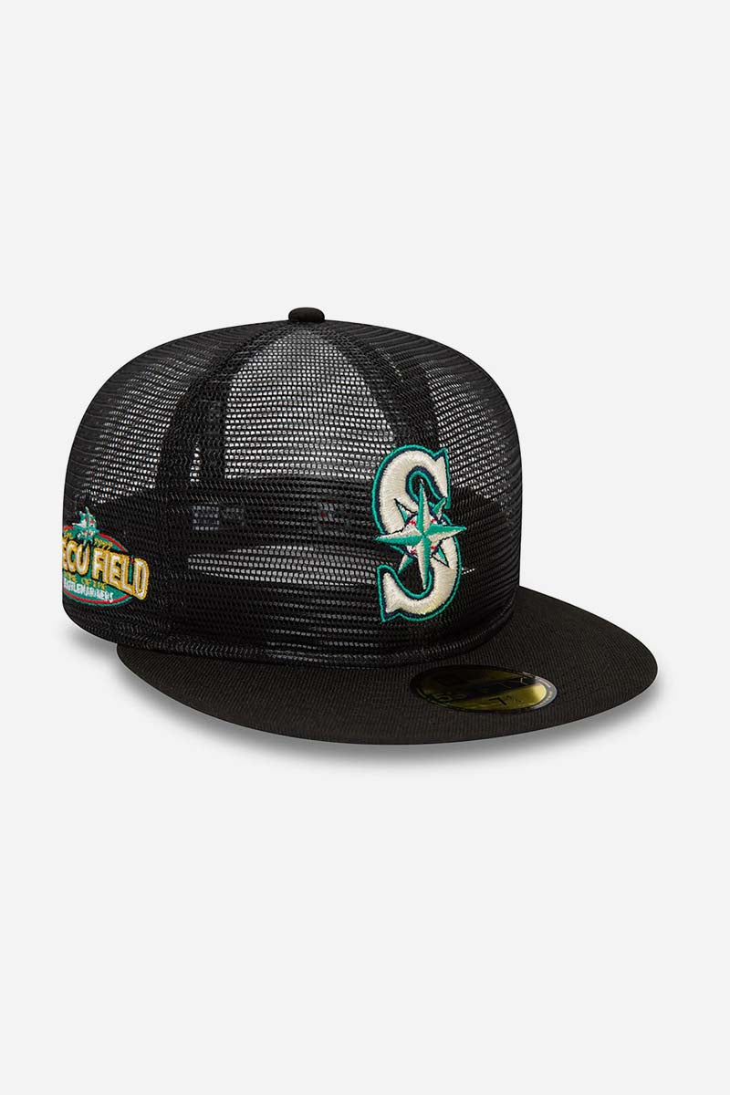 CASQUETTE NEW ERA 59FIFTY SEATTLE MARINERS MESH PATCH