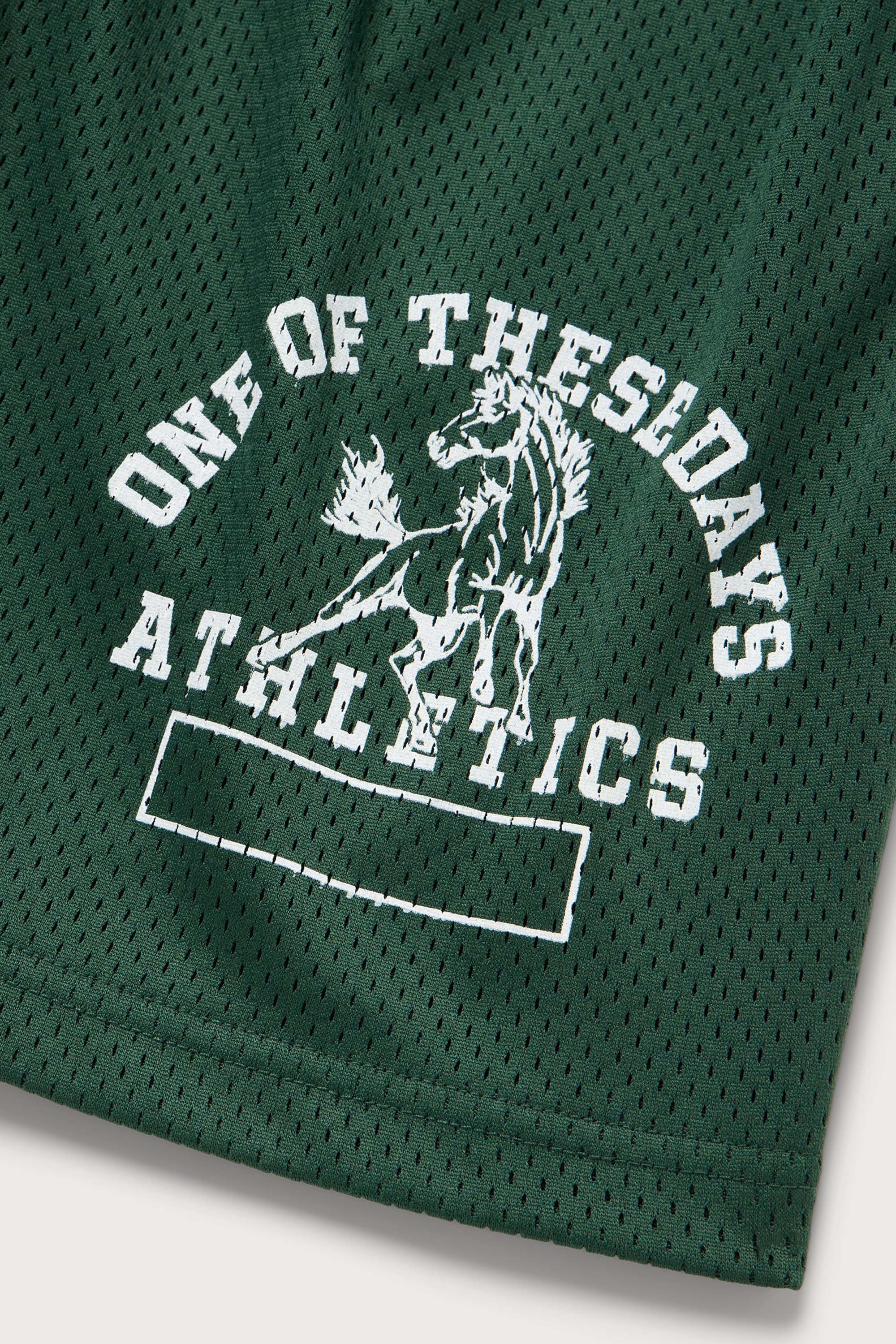 MUSTANG ATHLETICS MESH SHORT