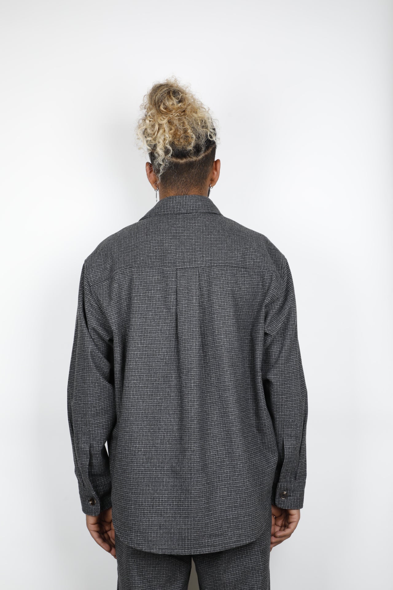OVERSIZED WOOL FLANNEL SHIRT