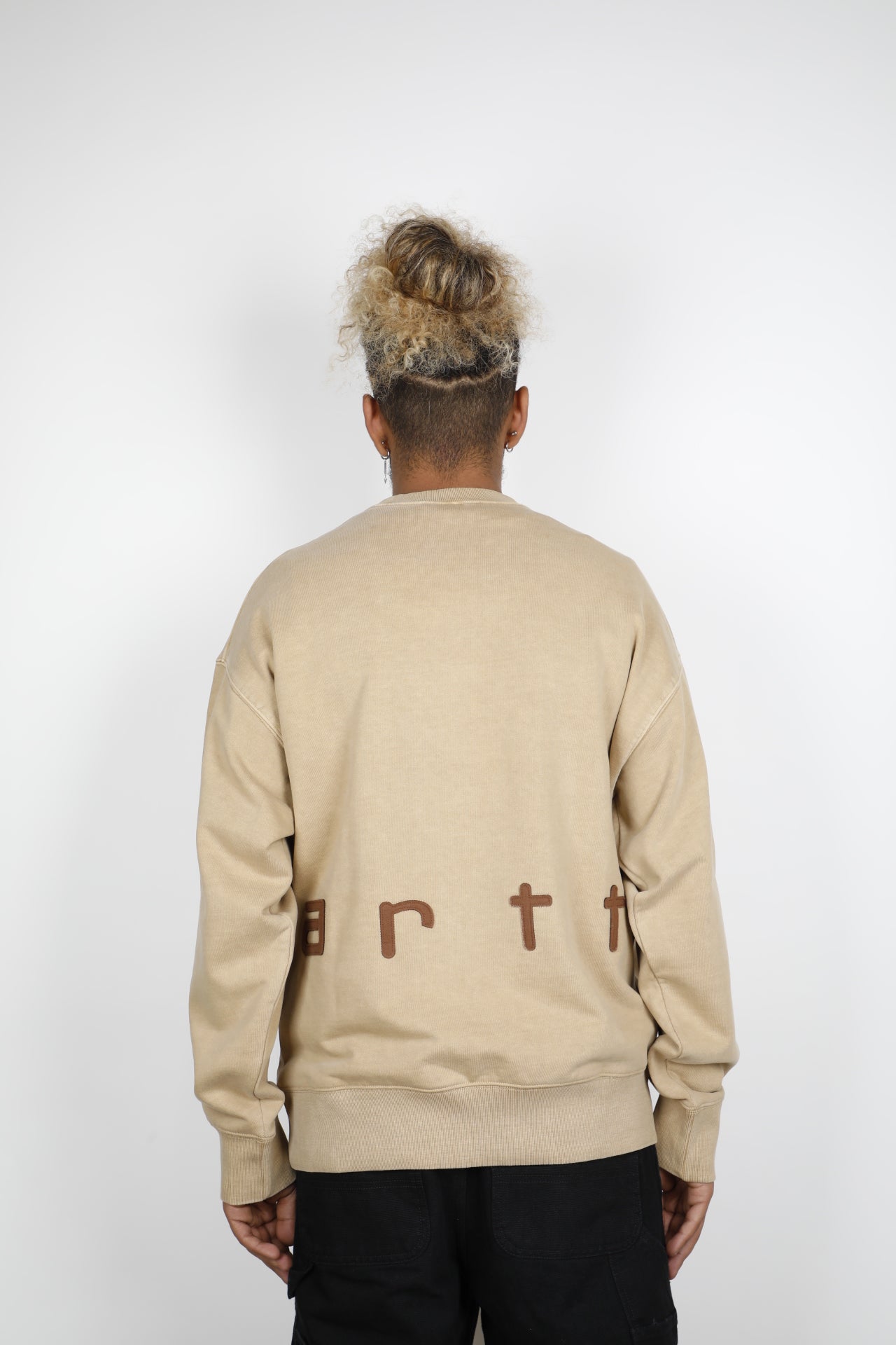 FELT SCRIPT SWEAT
